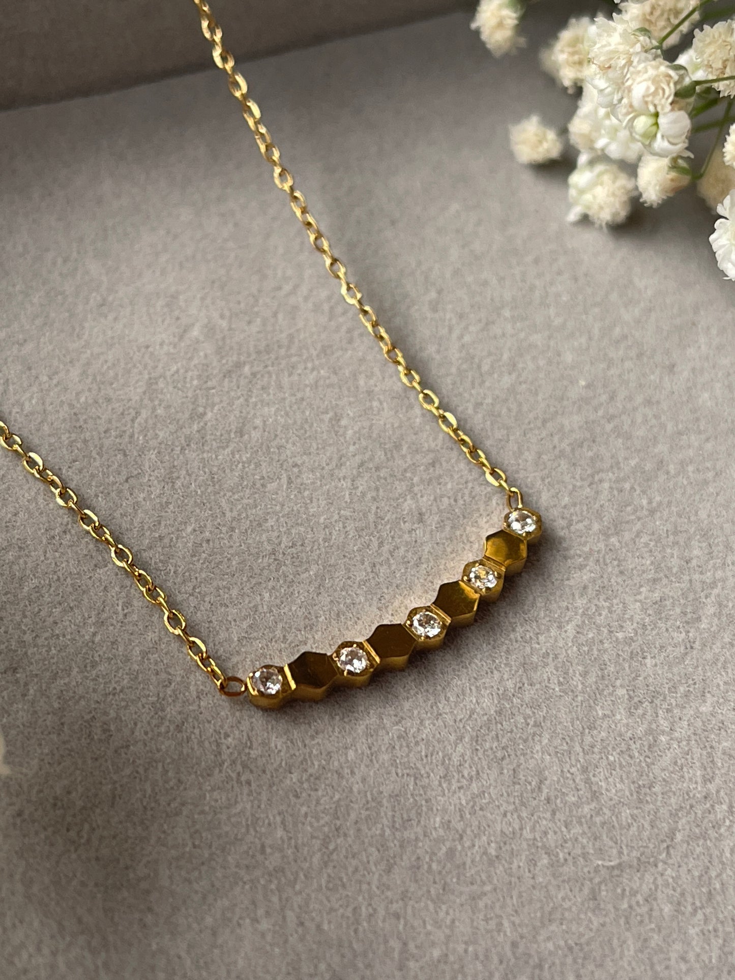 Aurelian Hexagon Necklace