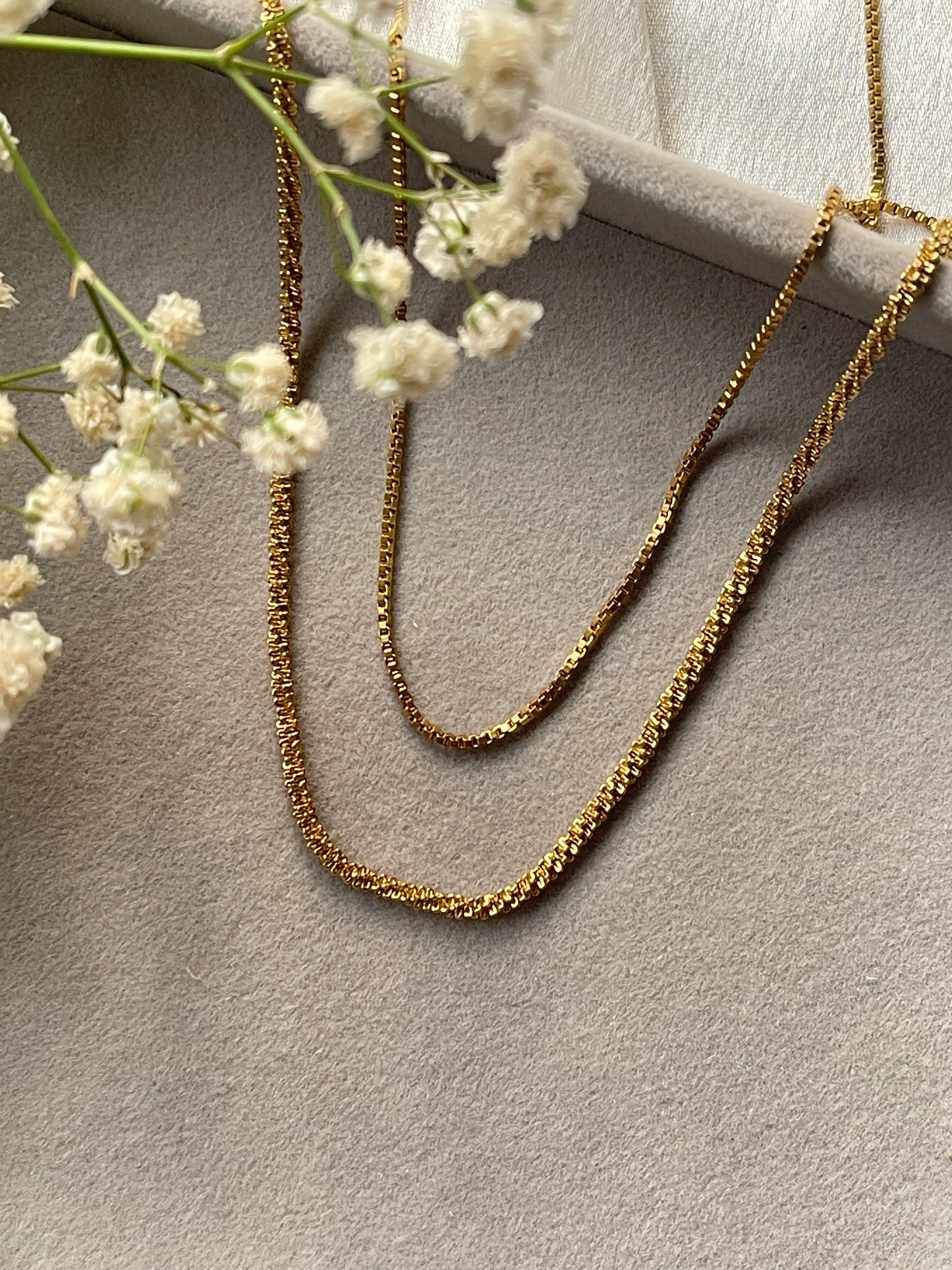 Layered necklace