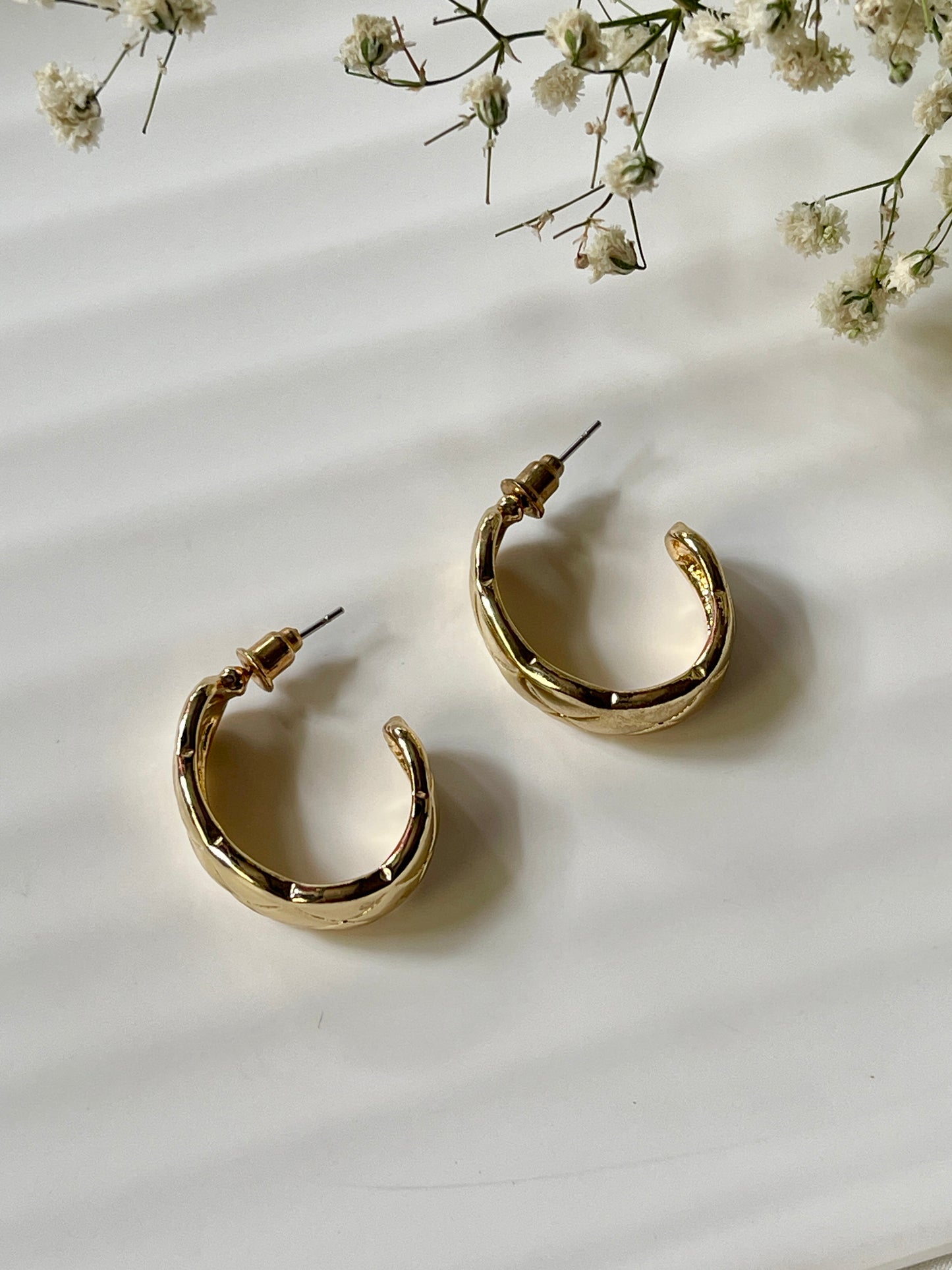 Chunky Hoop Earrings
