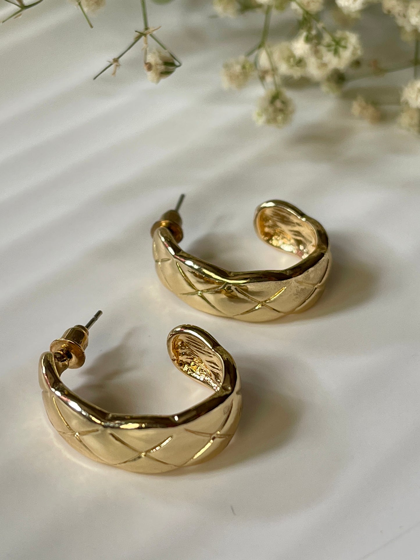 Chunky Hoop Earrings