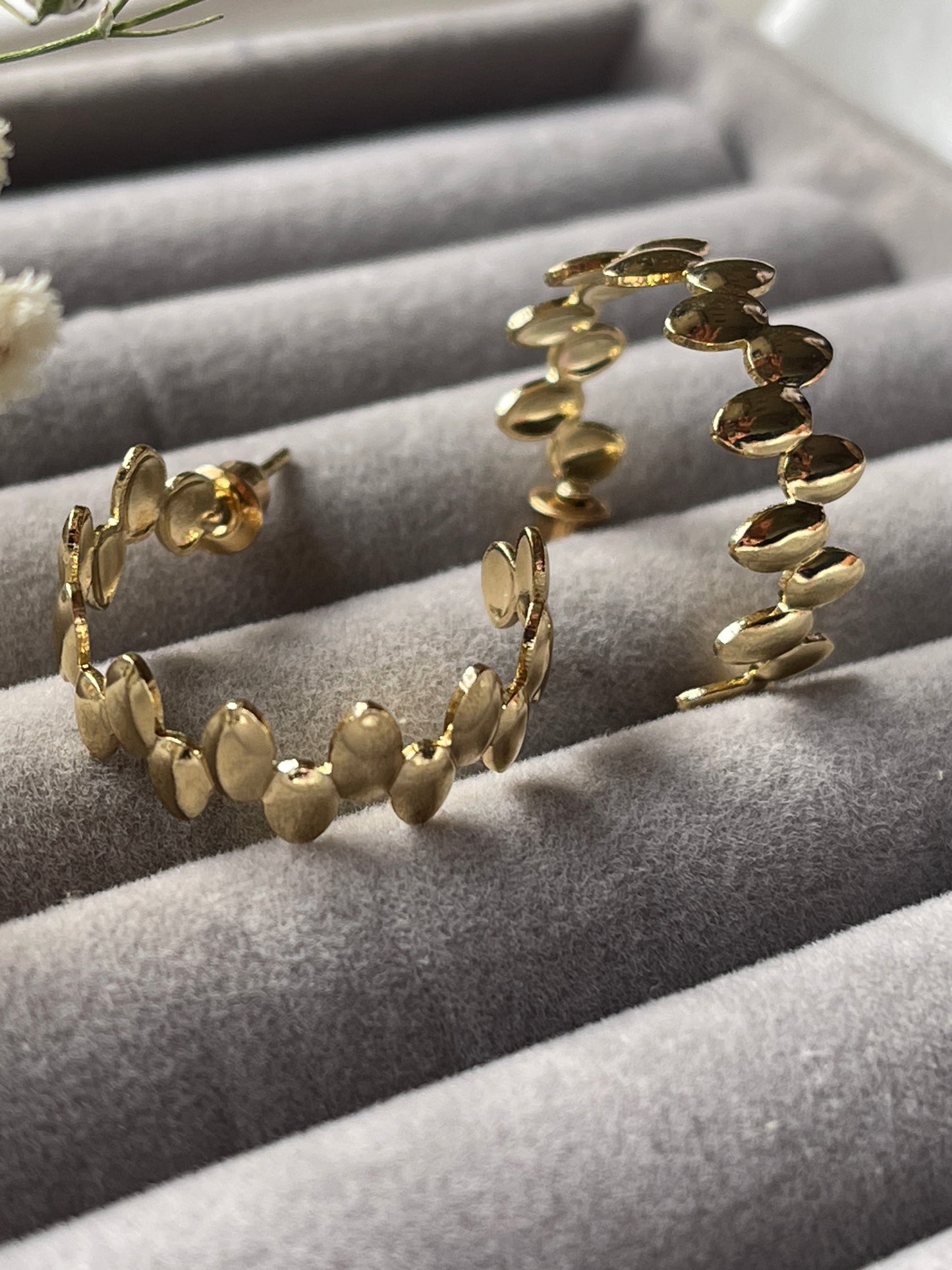 Textured Hoops