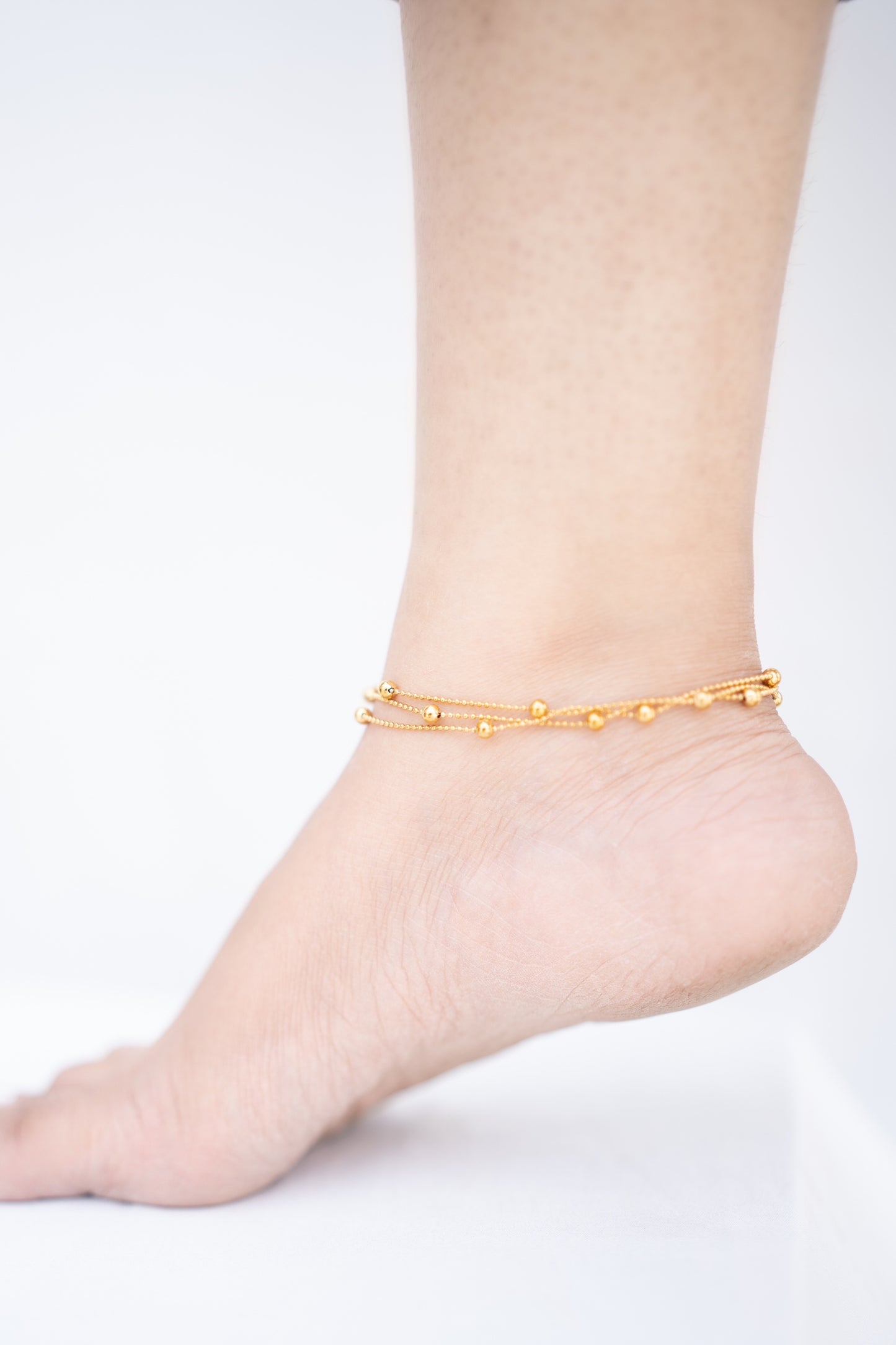 Weave Wave Link Anklet