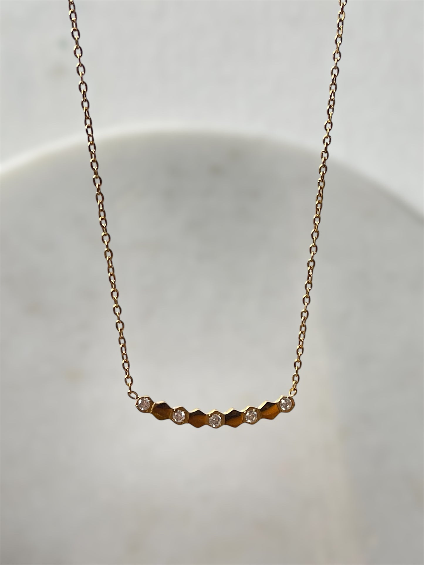 Aurelian Hexagon Necklace