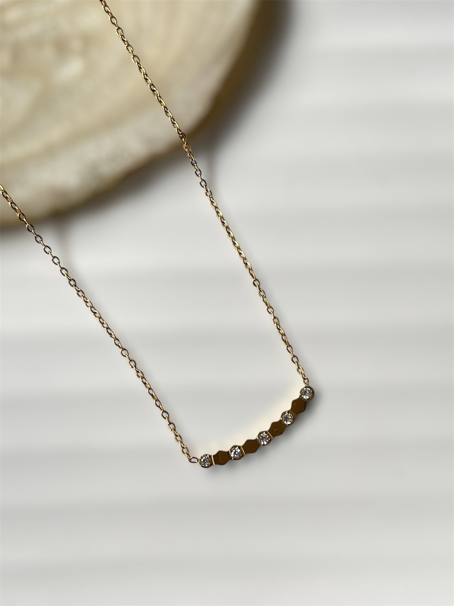 Aurelian Hexagon Necklace