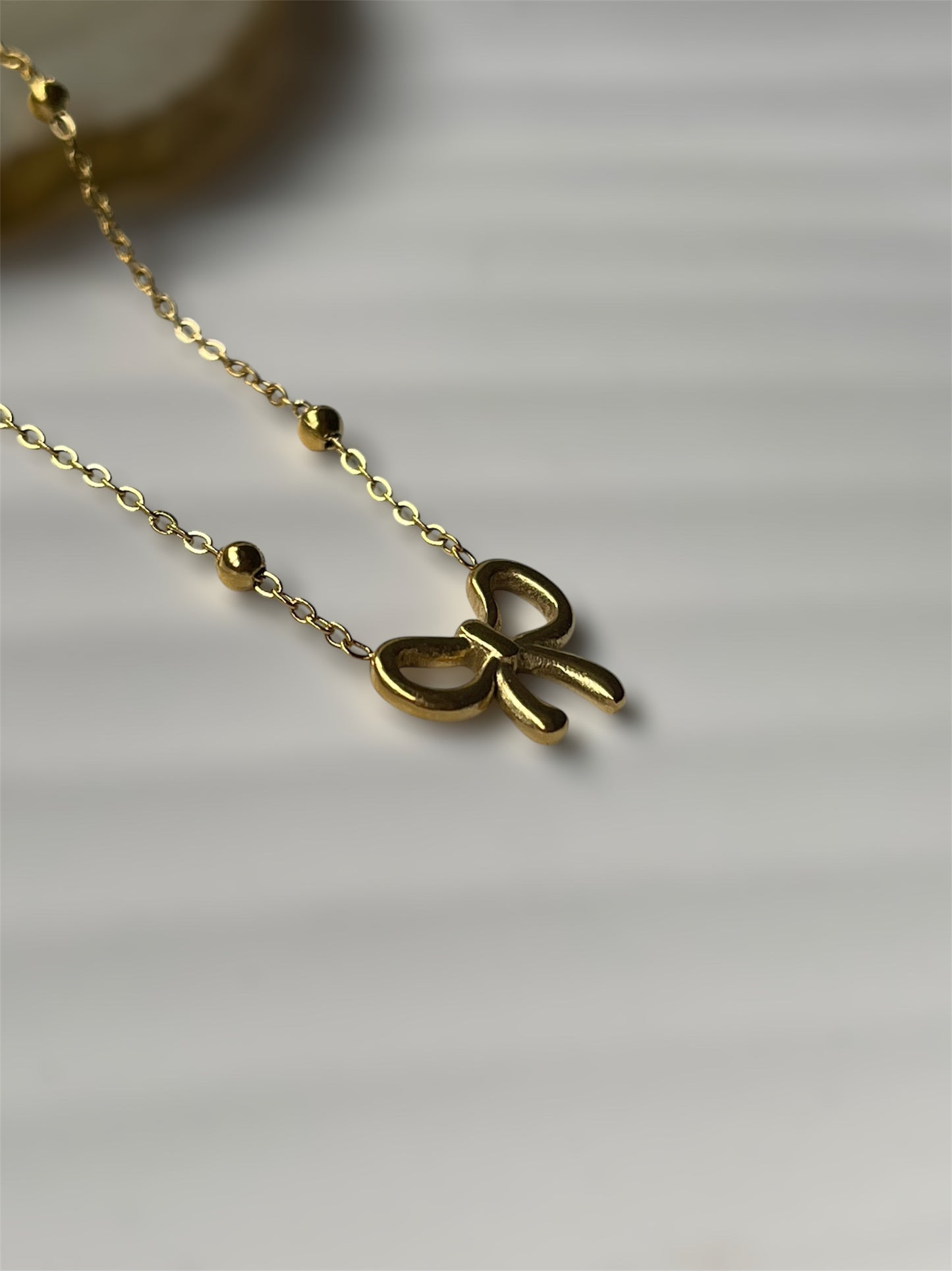 Petite Bow Necklace