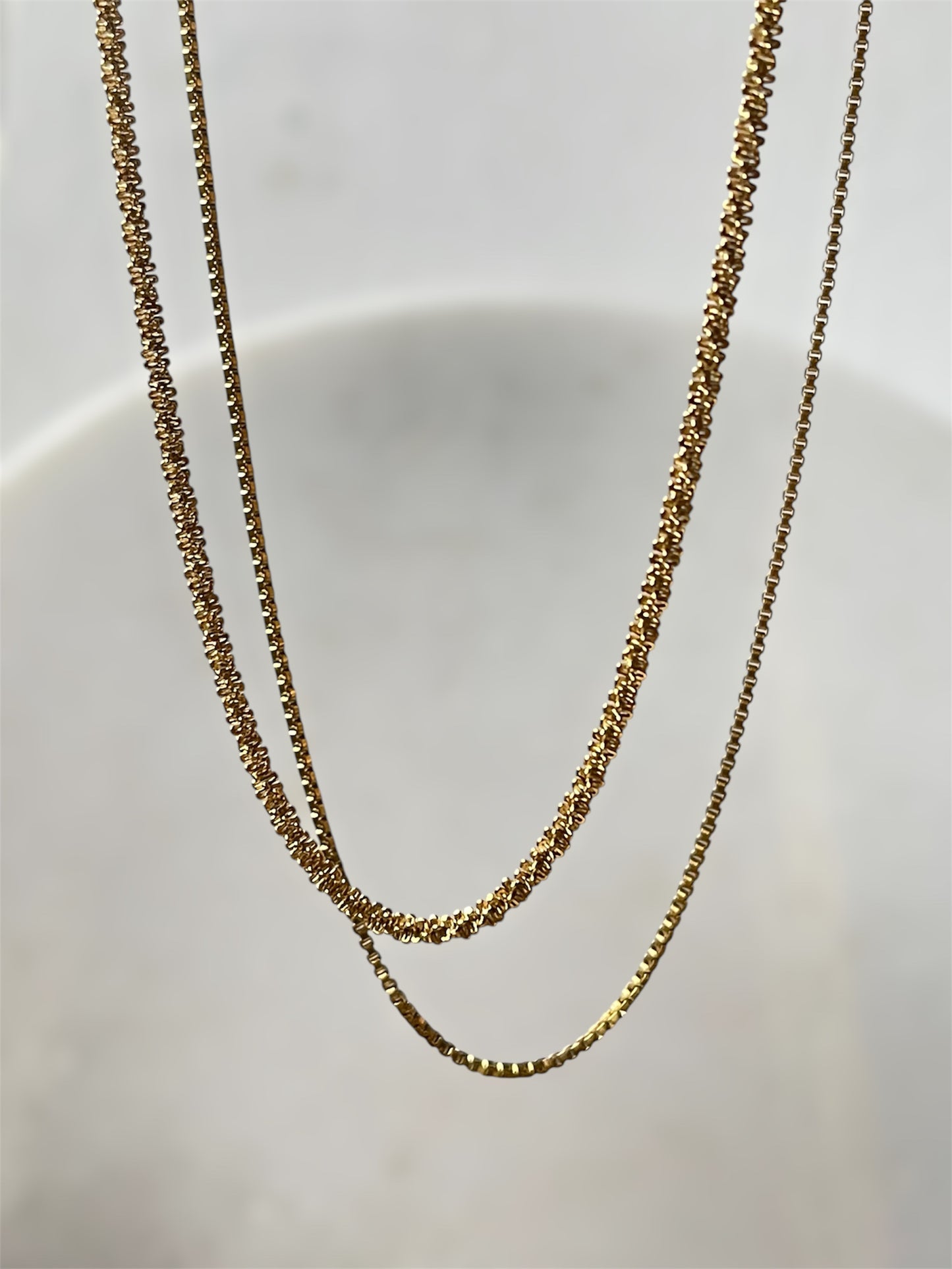 Layered necklace
