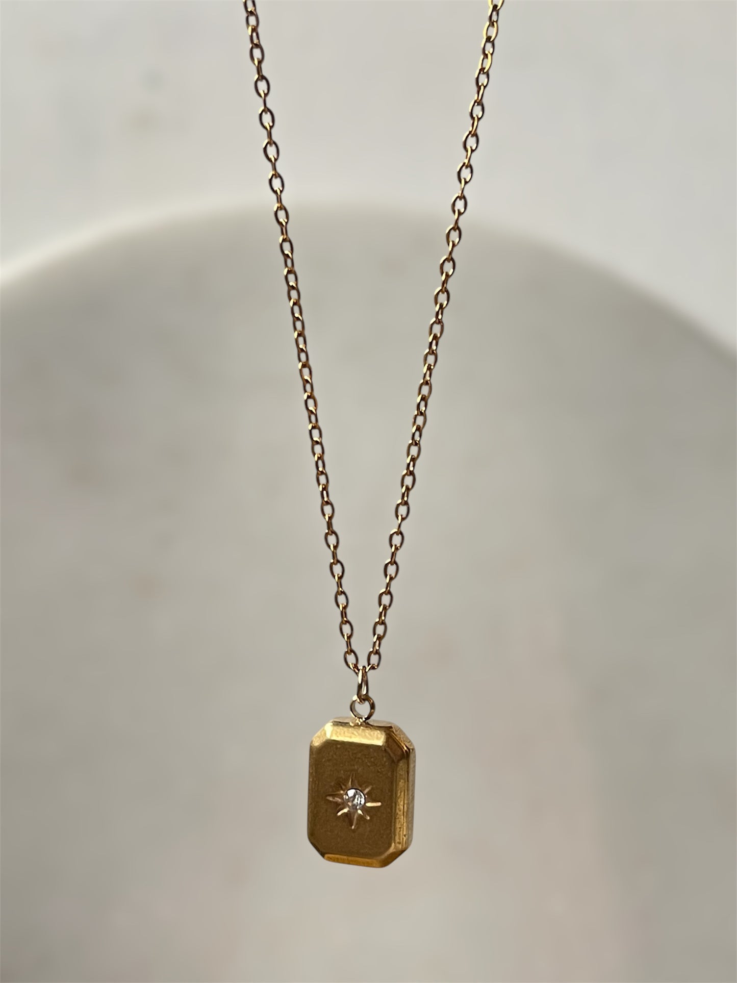 Stellar Square Necklace