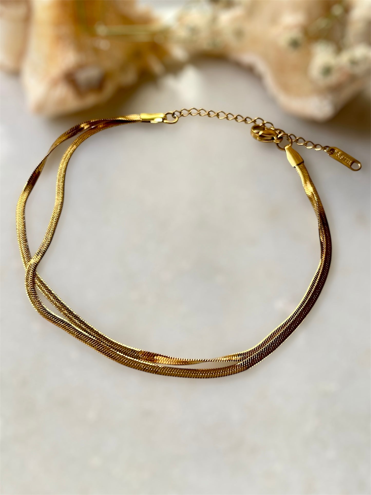 Double Take Twin Anklet