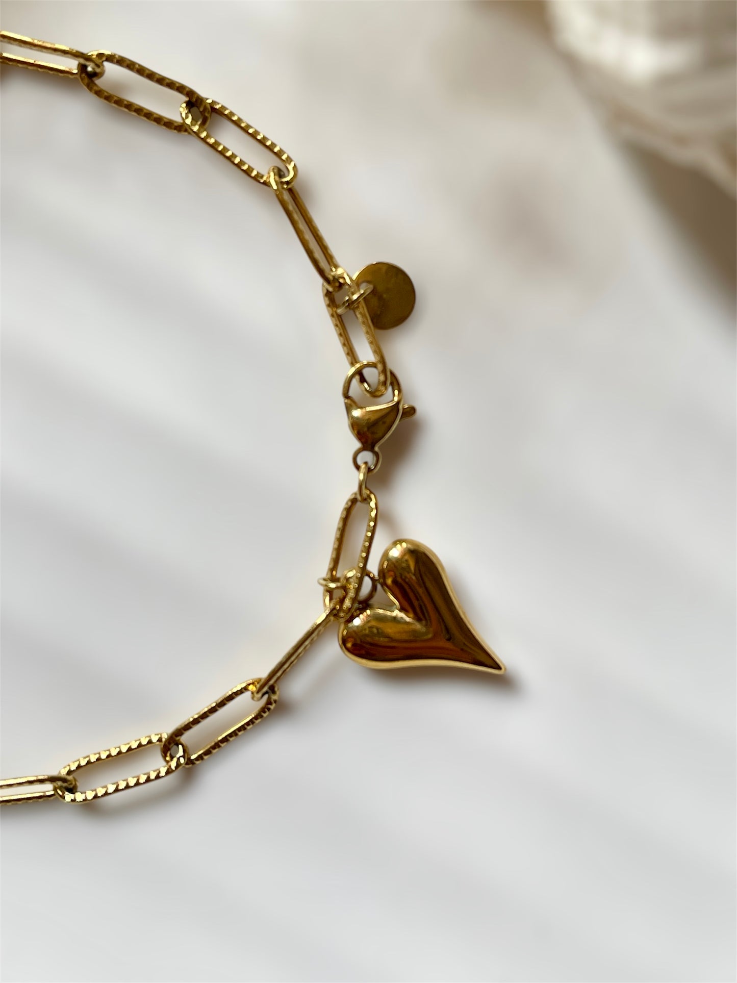 Heart Link Bracelet