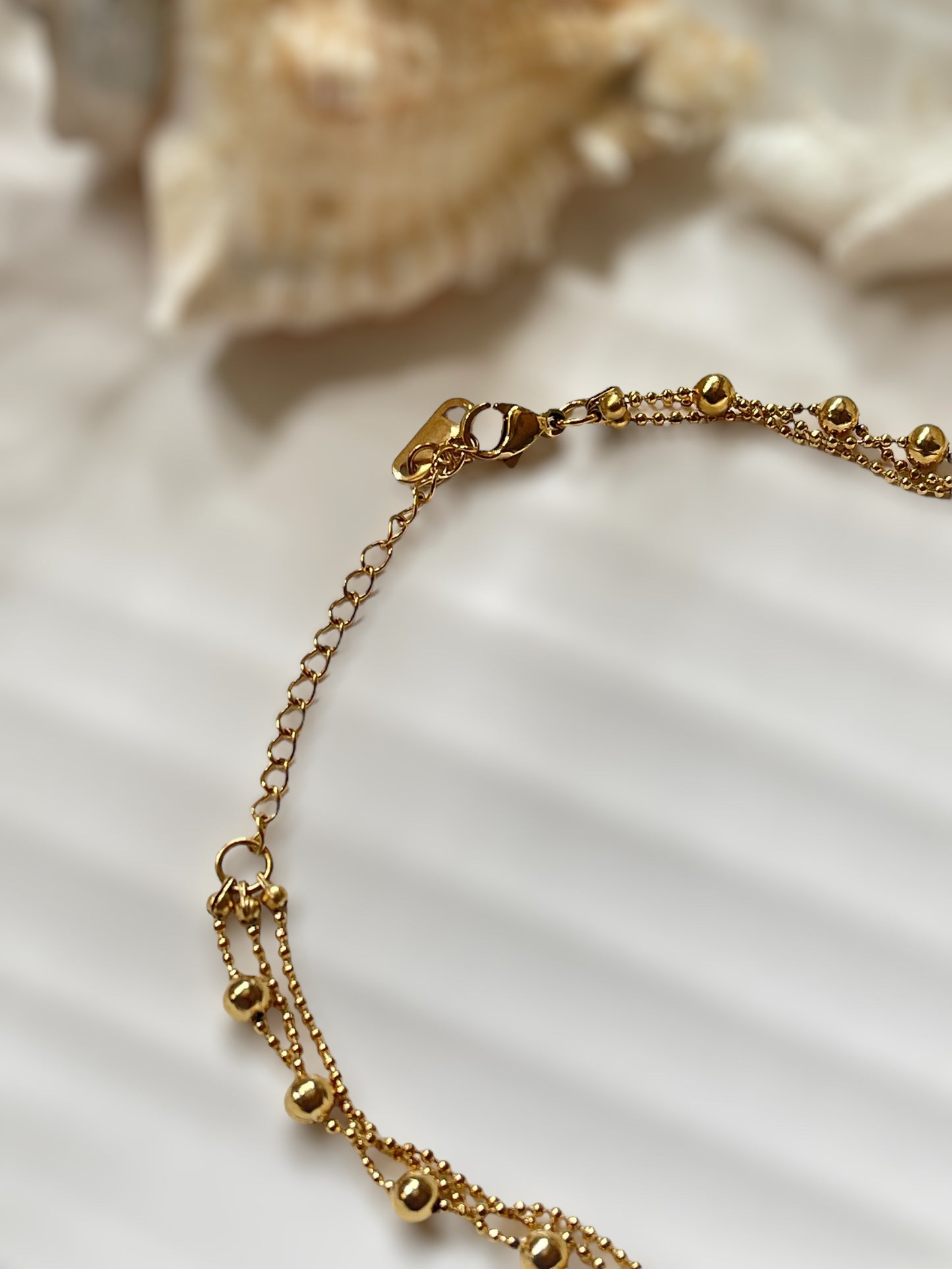 Weave Wave Link Anklet