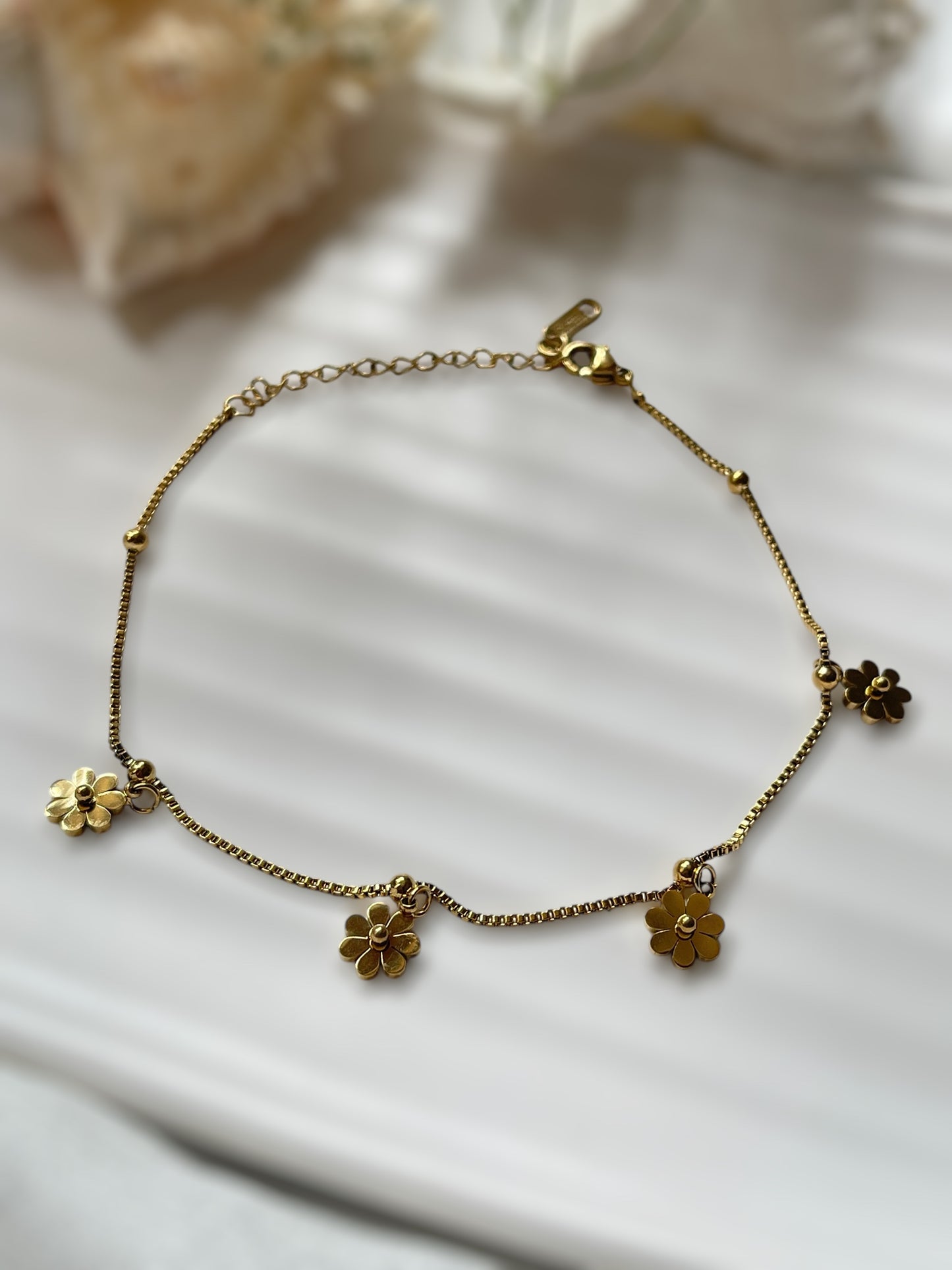 Floral Anklet