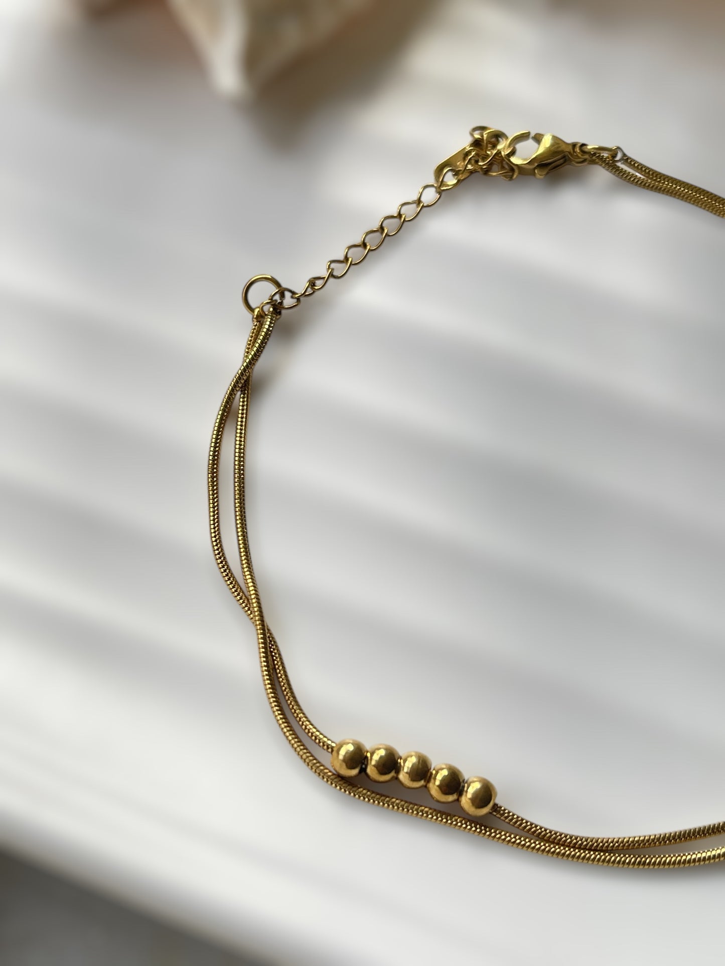 Petal Rhythm Anklet
