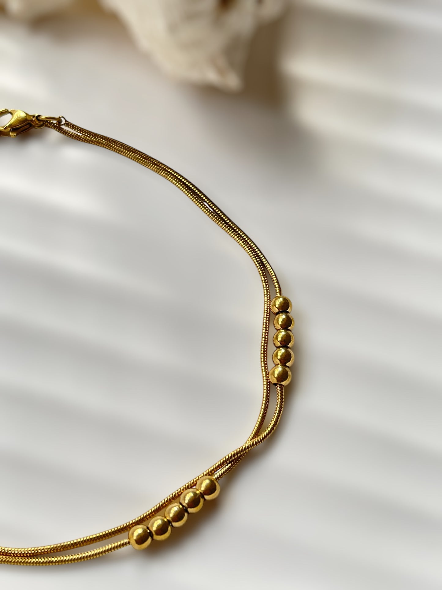 Petal Rhythm Anklet