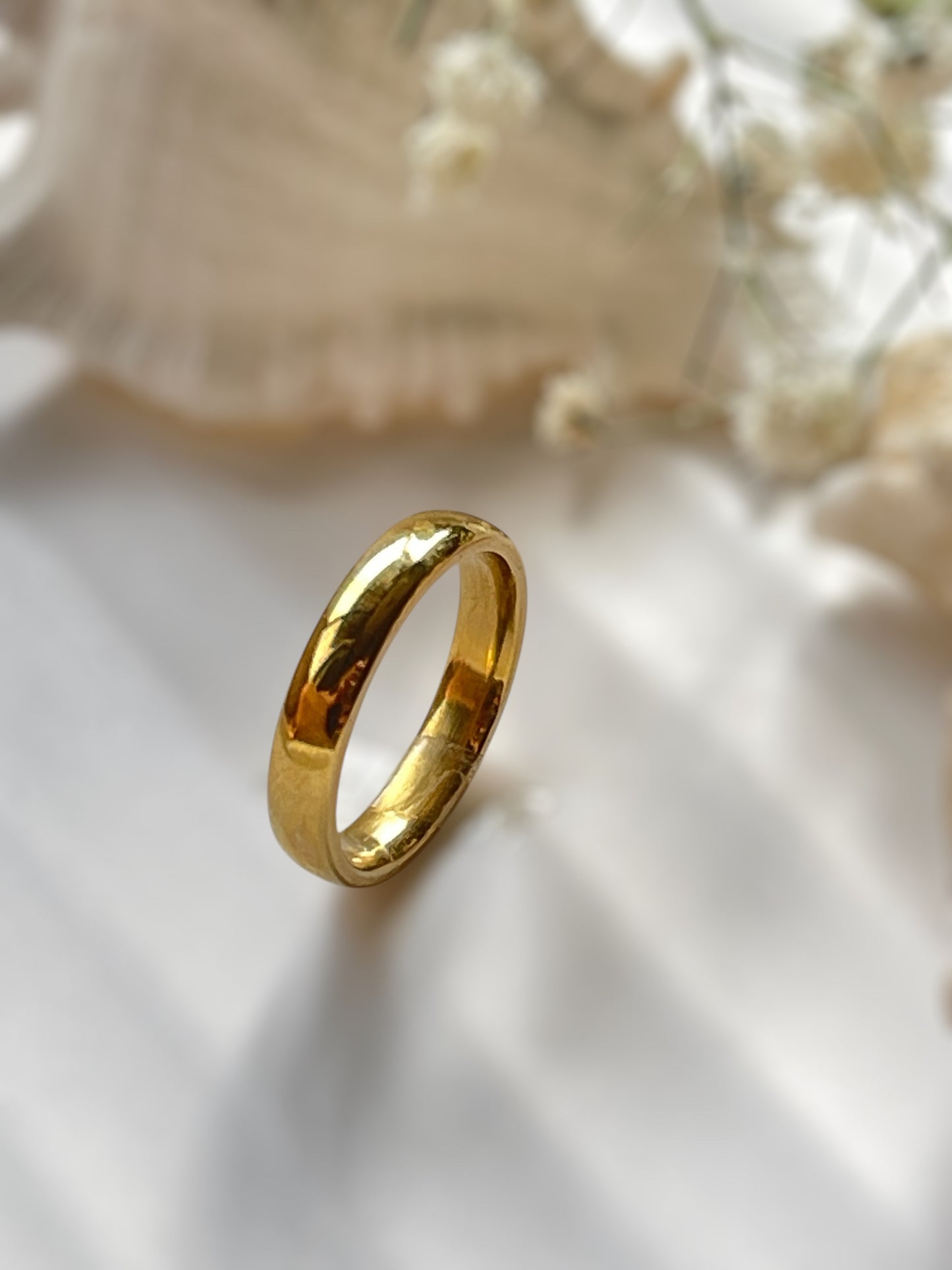 Glided Mirage Band Ring