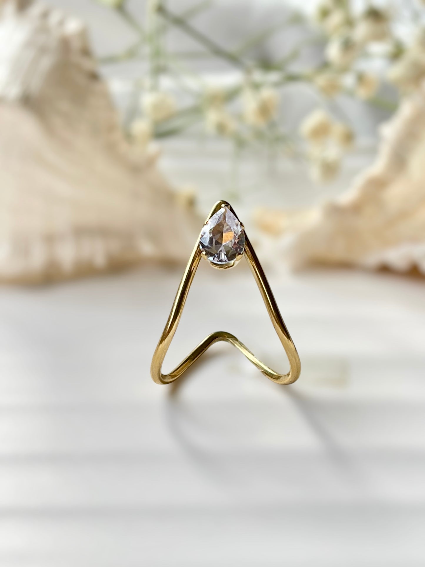 Moonstone Serenade Ring