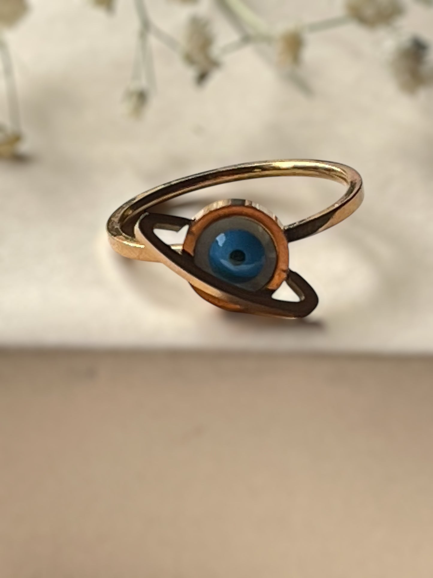 Evil Eye Band Ring