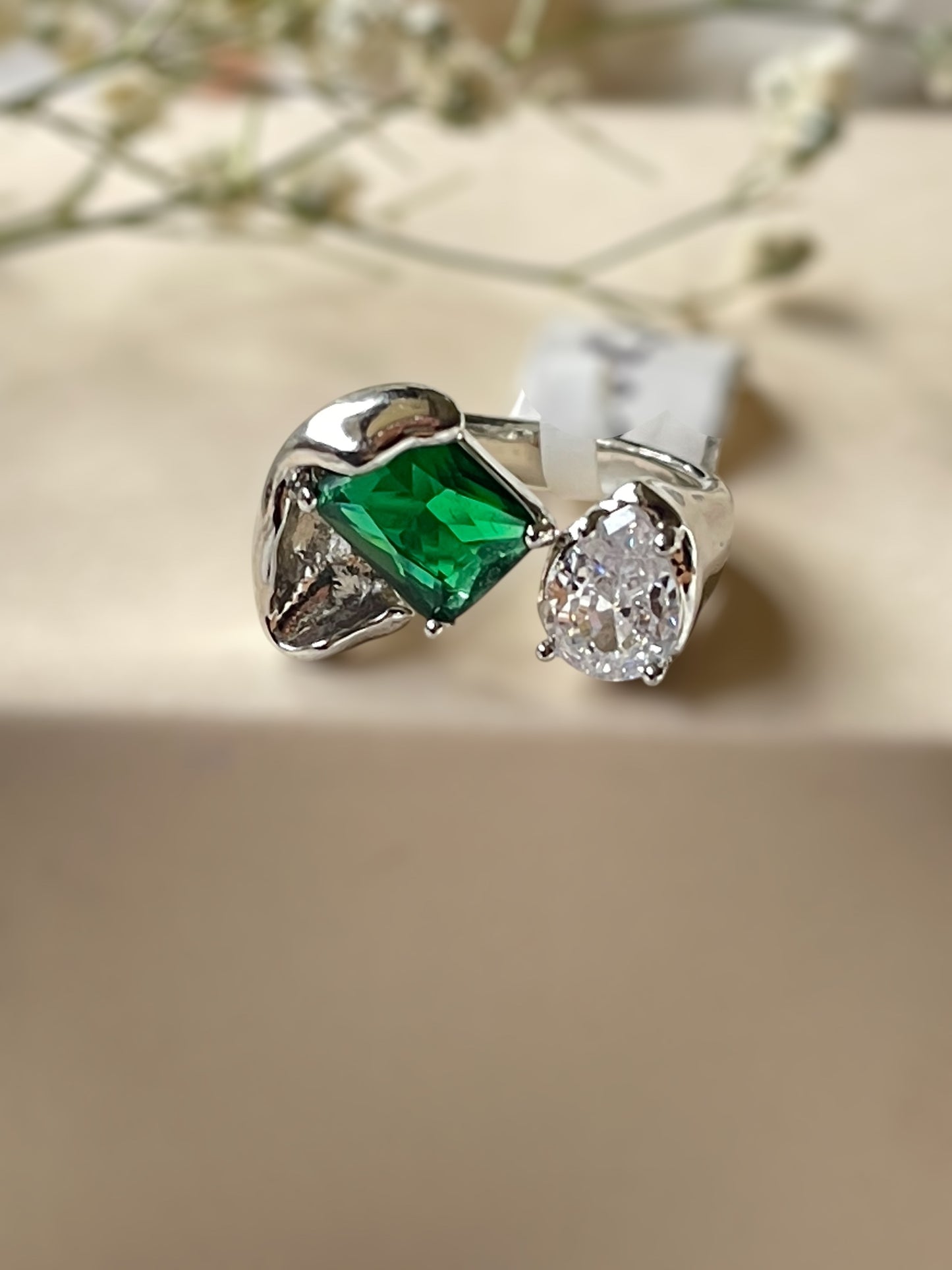 Emerald Path Ring