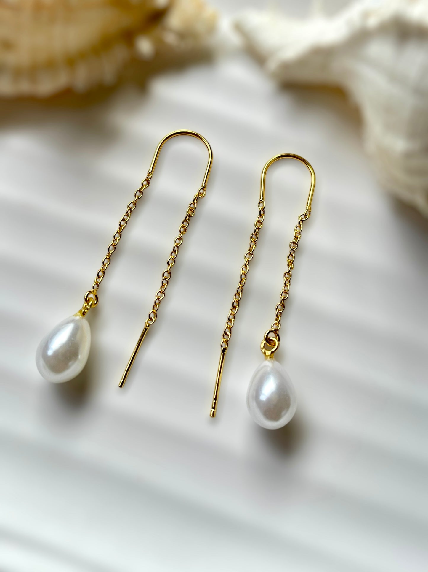 Pearl Sui Dhaga Earrings