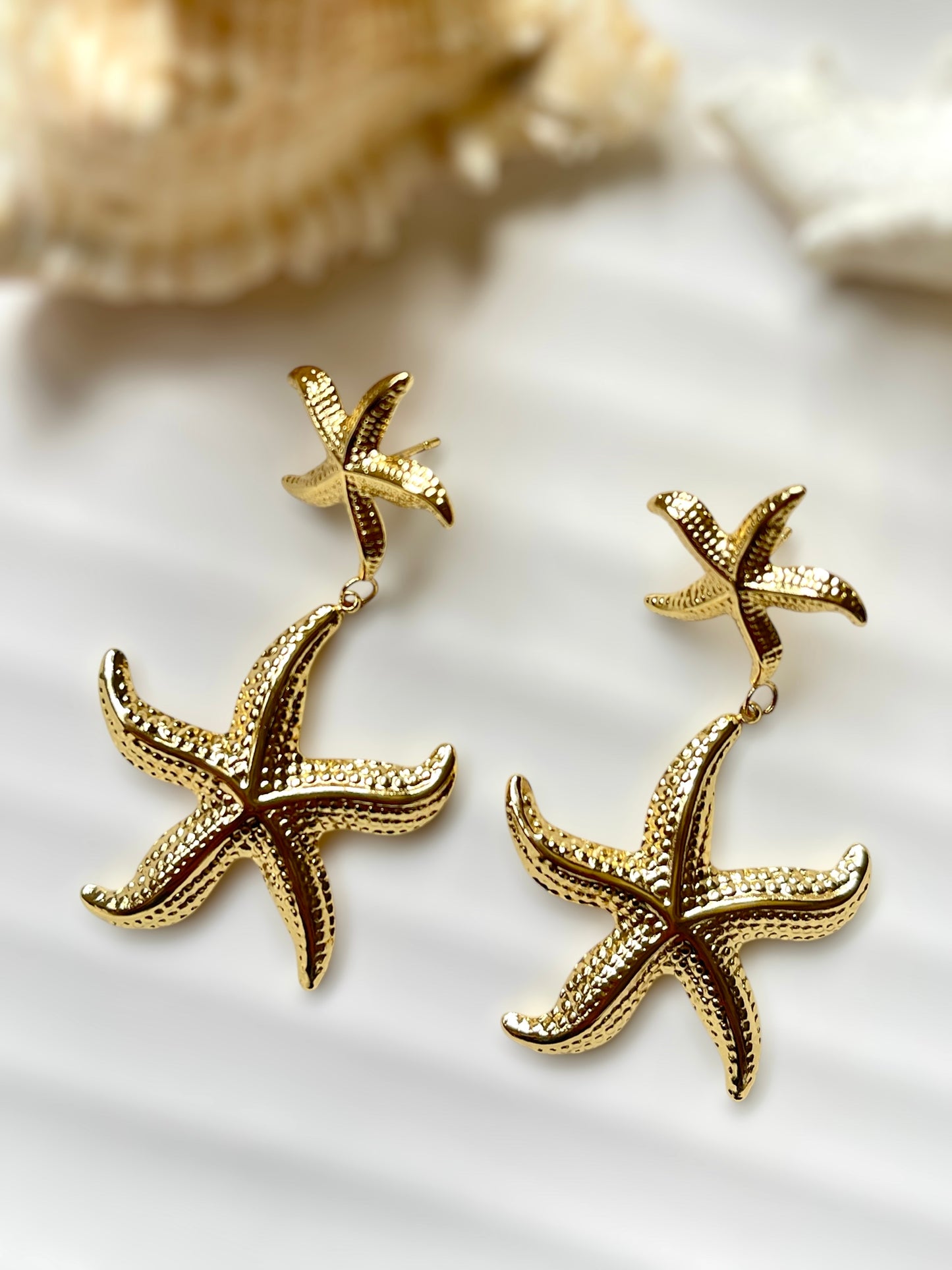 Starshell Earrings
