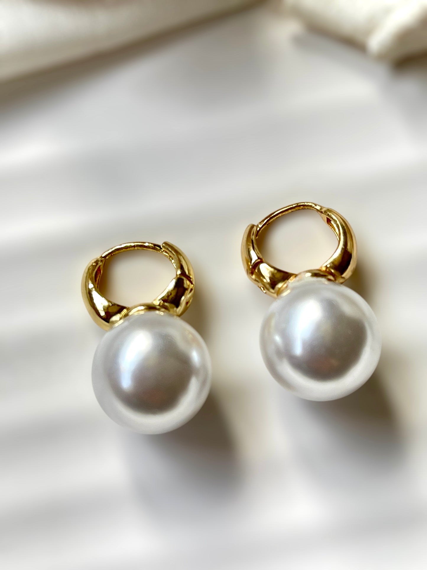 Oversized Pearl Earrings