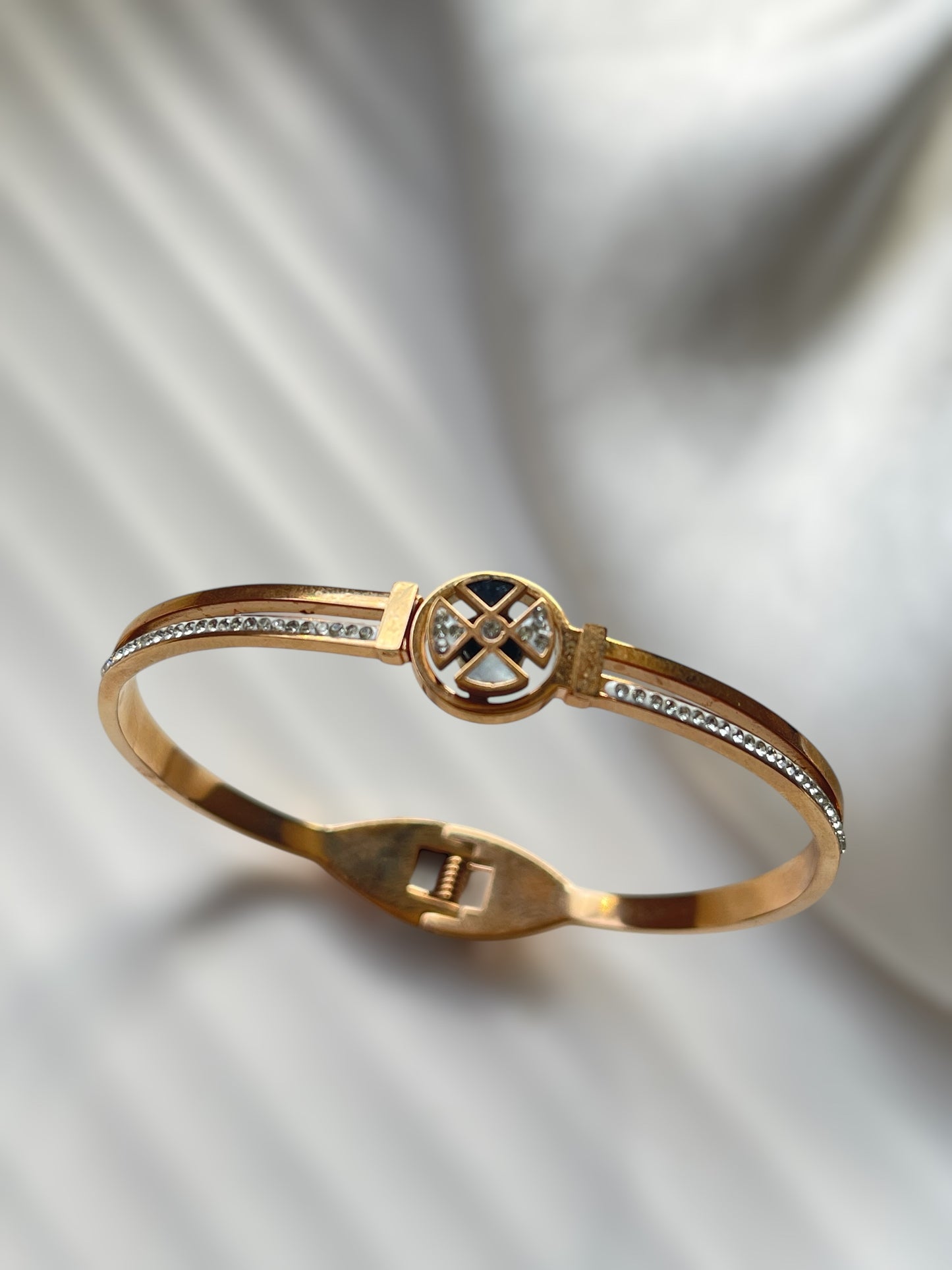 Spin Lunar Loop Cuff Bracelet