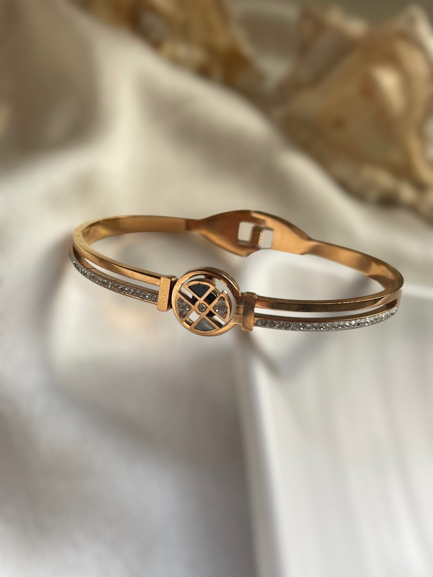 Spin Lunar Loop Cuff Bracelet
