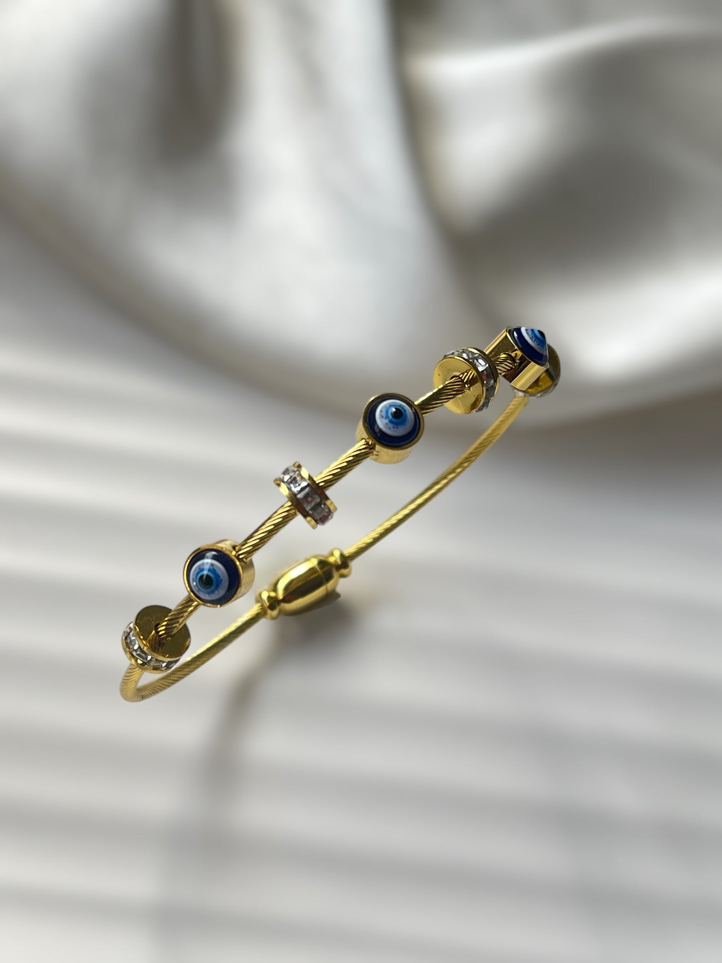 Evil Eye Cuff Bracelet