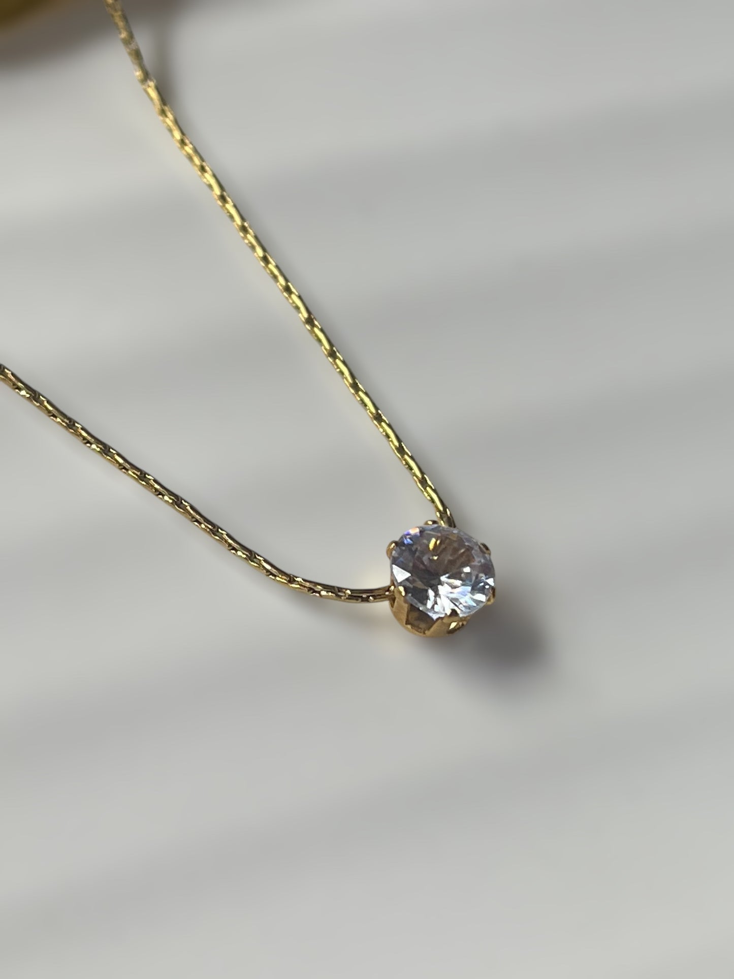 Solitaire Necklace