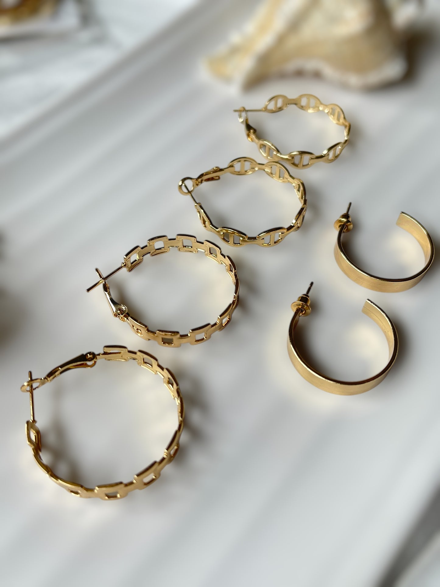 The Charm Set of 3 Earrings