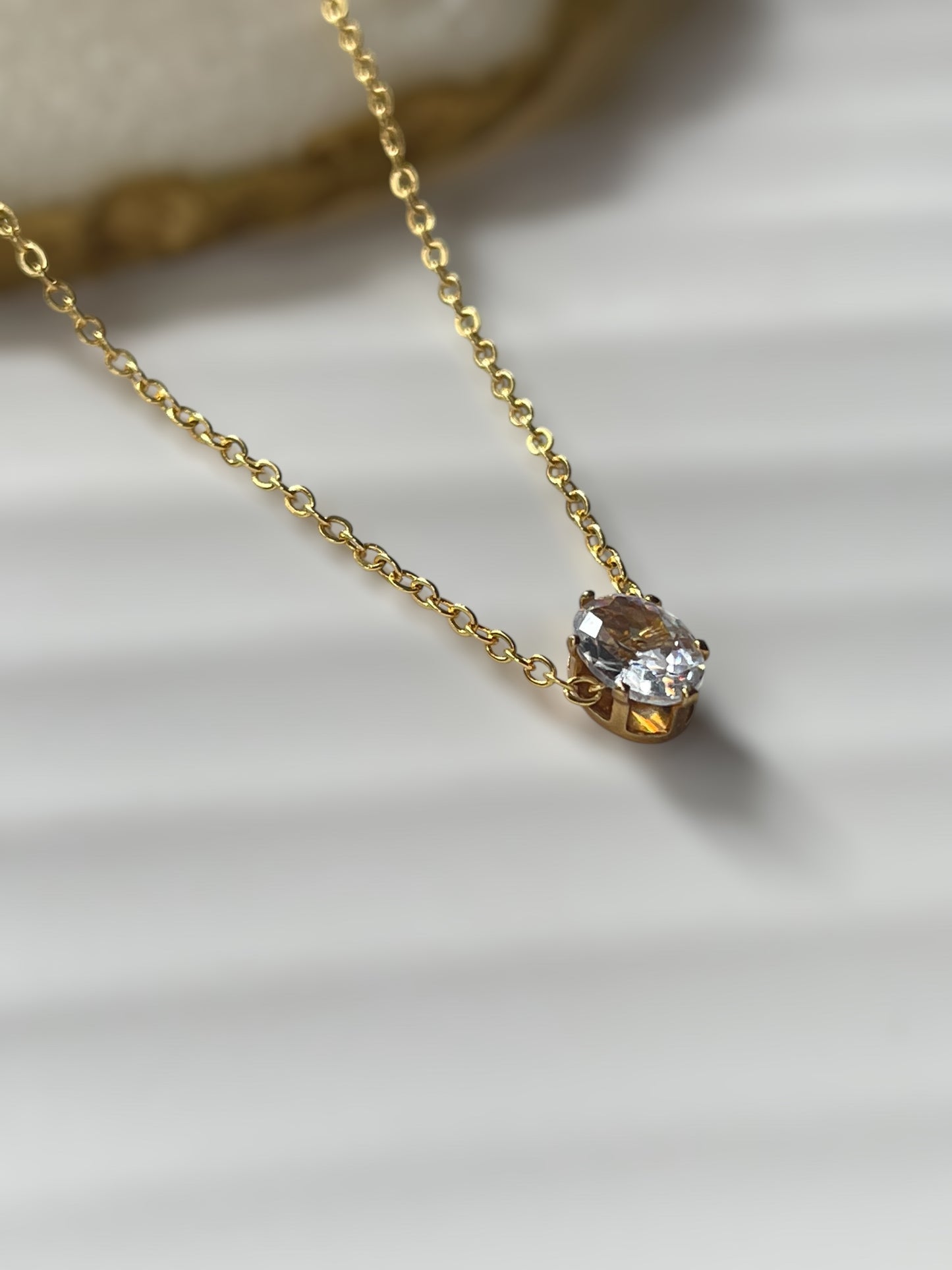 Solitaire Necklace
