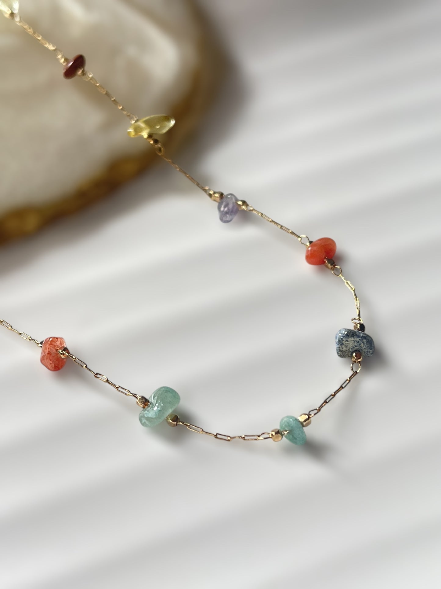 Raw Stone Necklace - 2