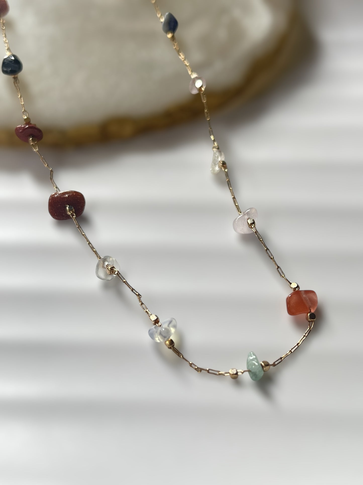 Raw Stone Necklace - 3