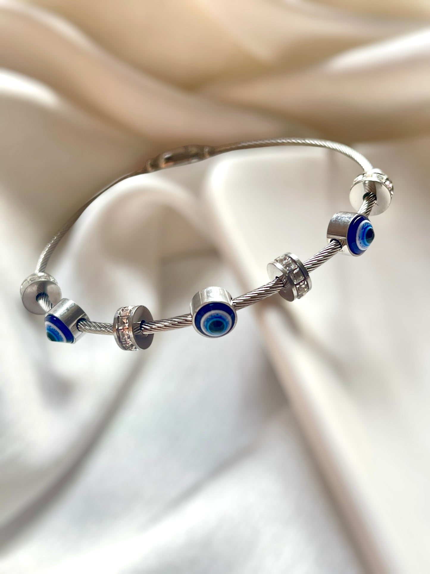 Evil Eye Cuff Bracelet