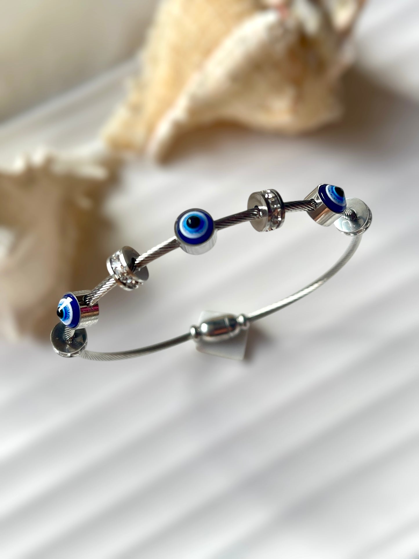 Evil Eye Cuff Bracelet