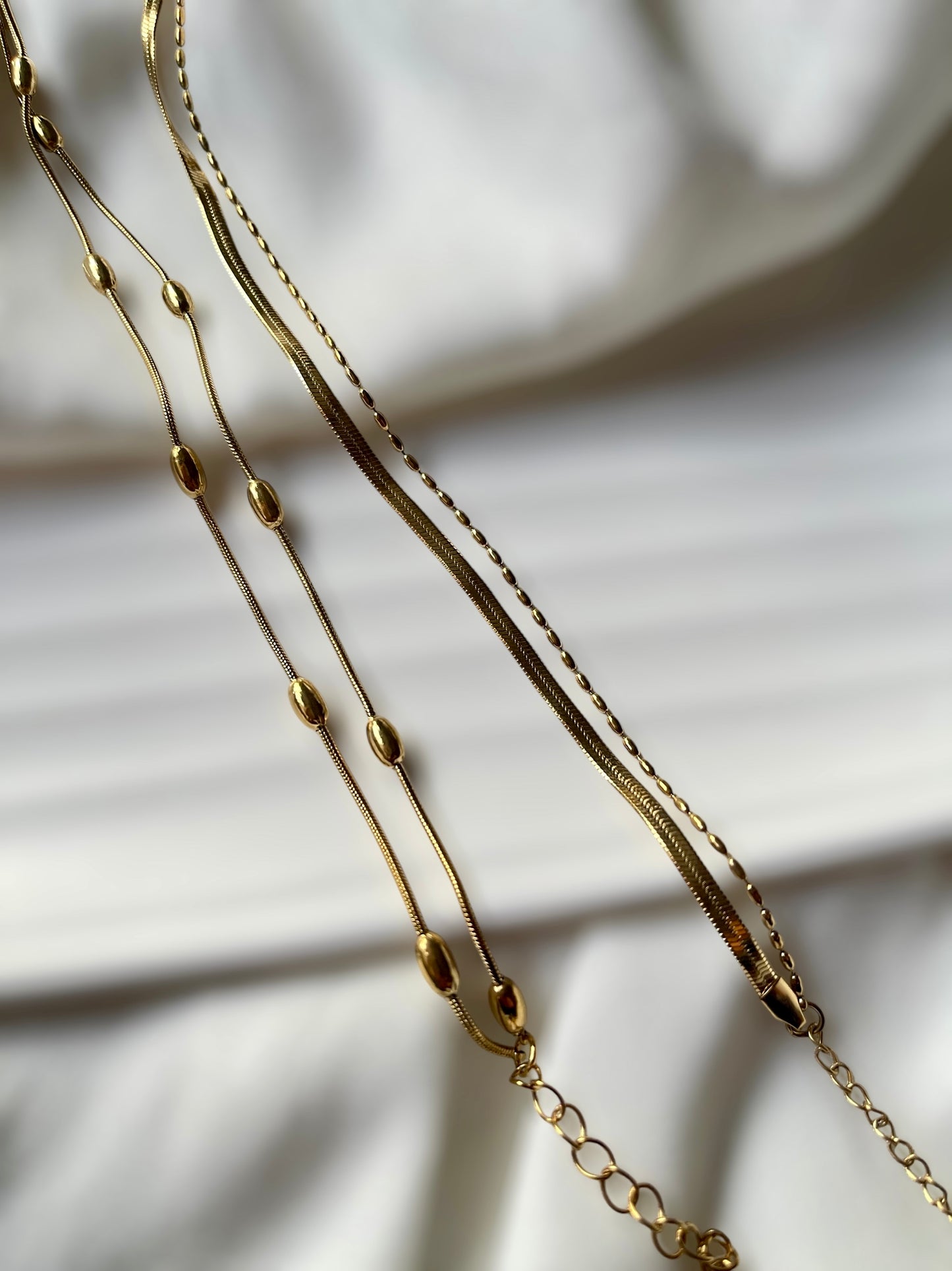 Glimsera Set of 2 Anklets