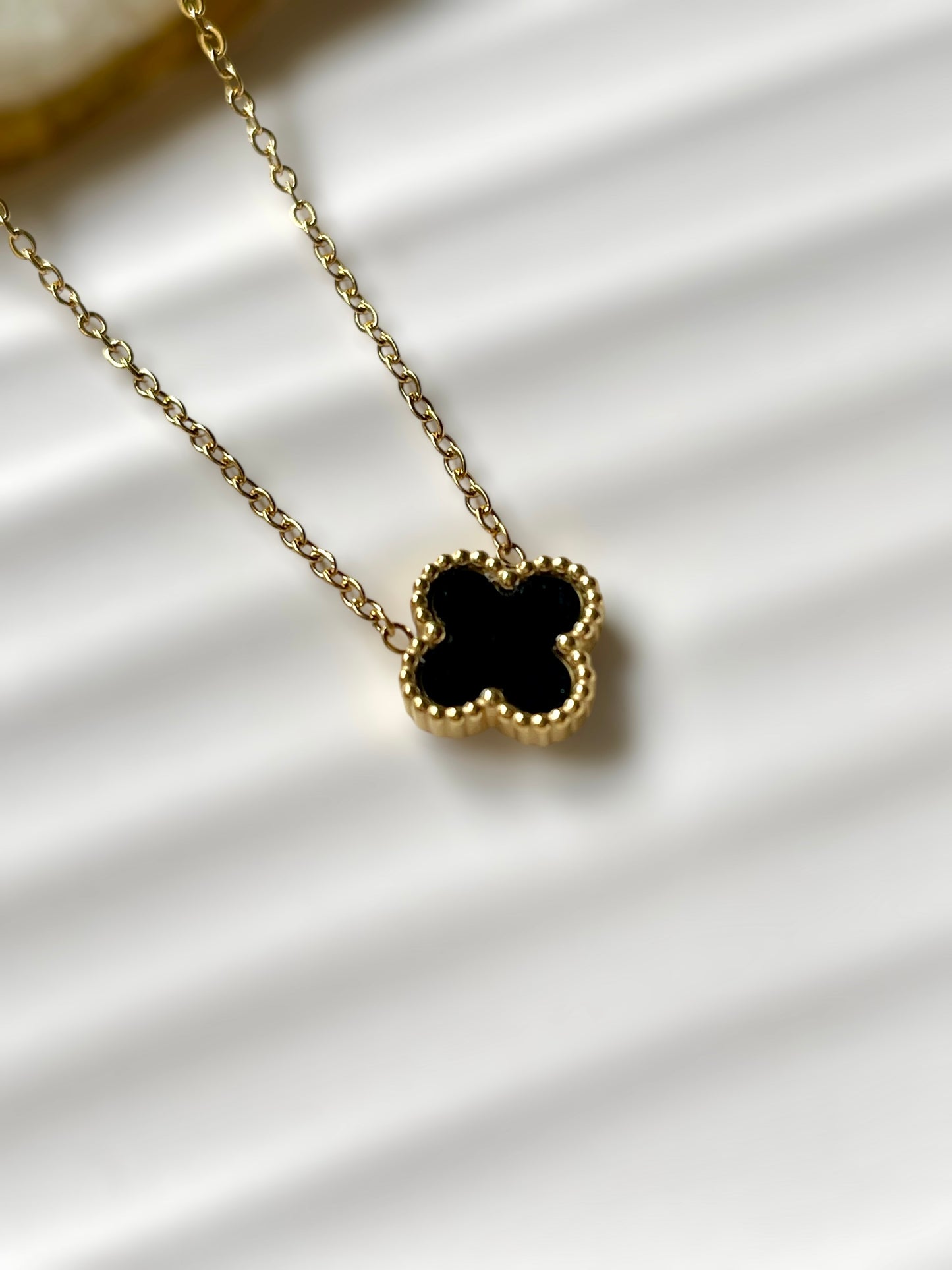 Reversible Clover Necklace