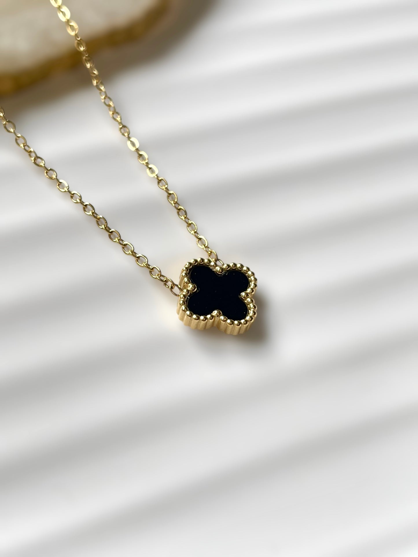 Reversible Clover Necklace