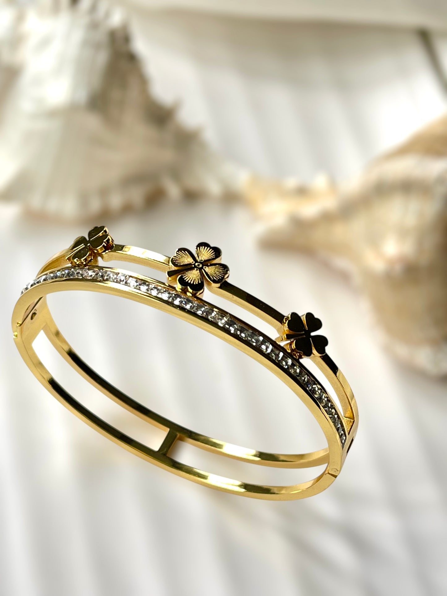 Crimson Cuff Bracelet