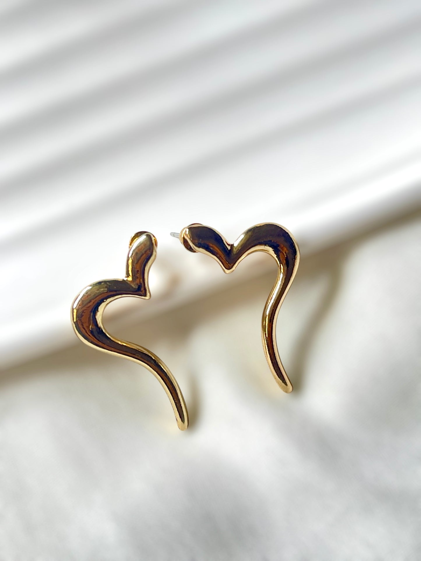 Halo Heart Earrings