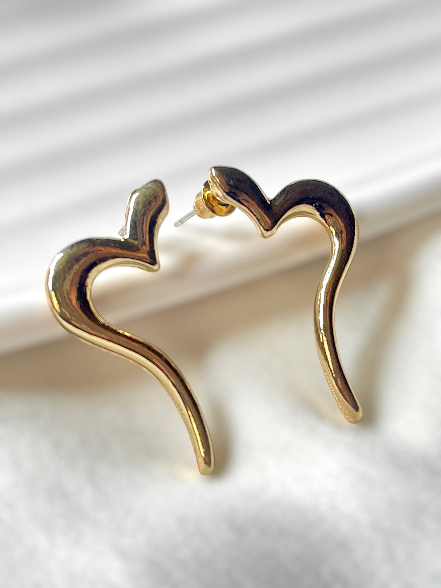 Halo Heart Earrings