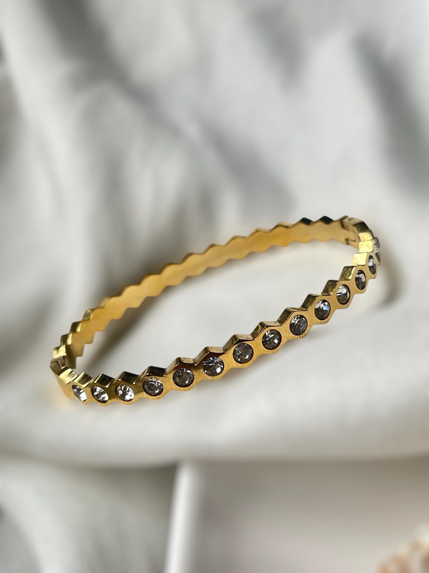Radiant Rim Small Size Cuff Bracelet