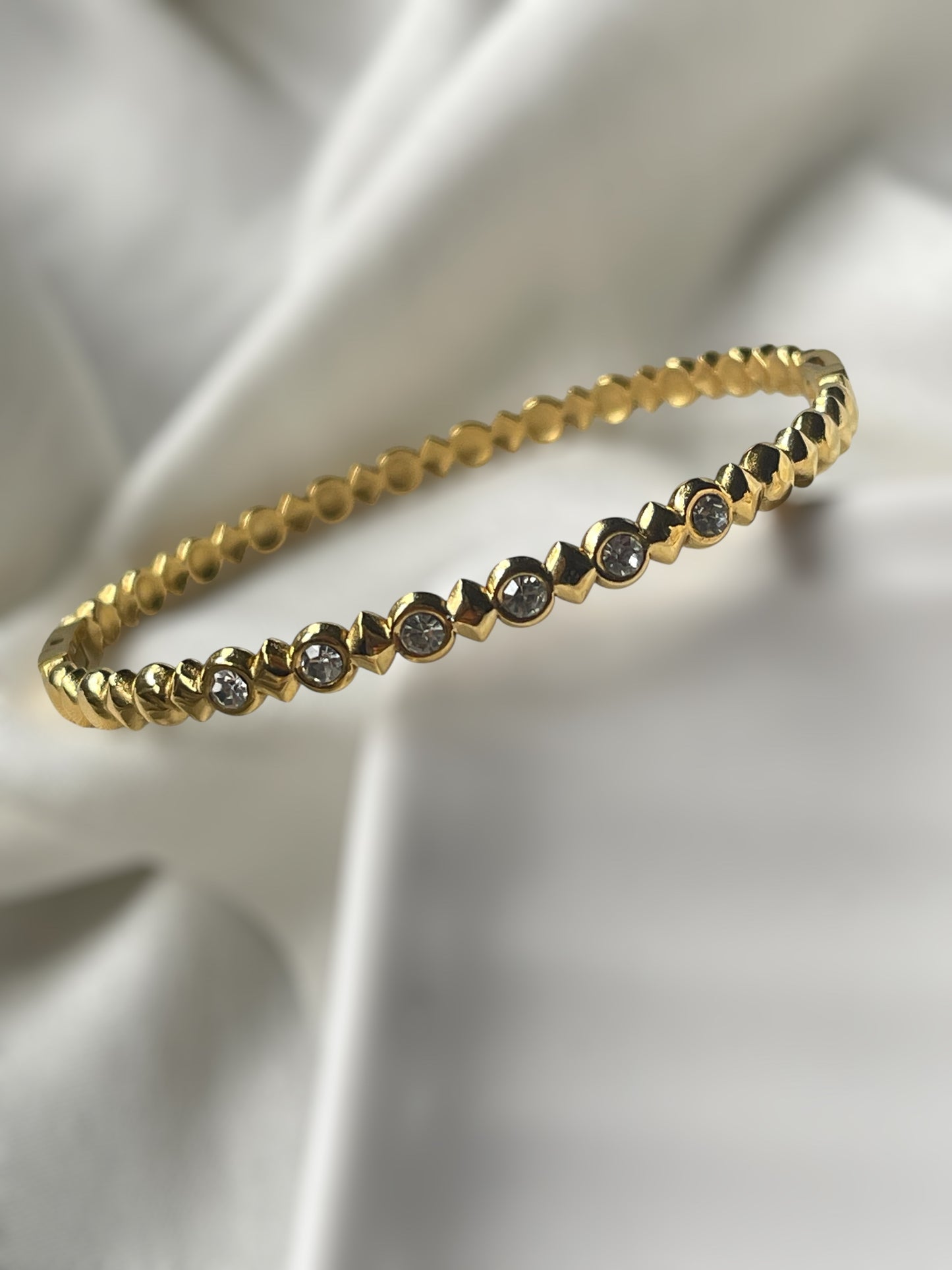 Serenity Slice Cuff Bracelet