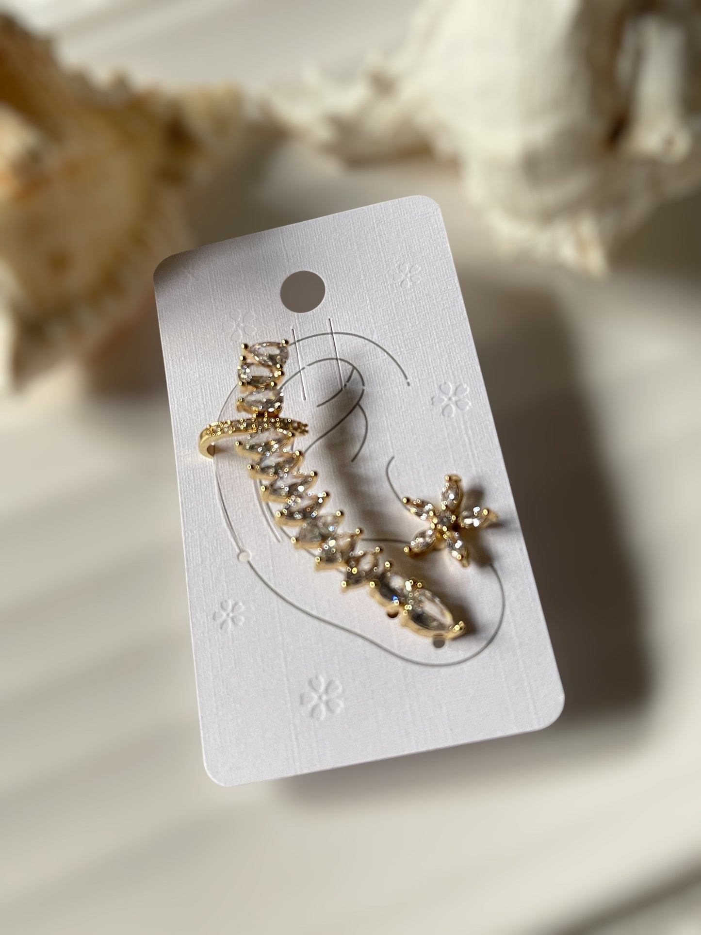 Sunlit Swathe Earcuffs