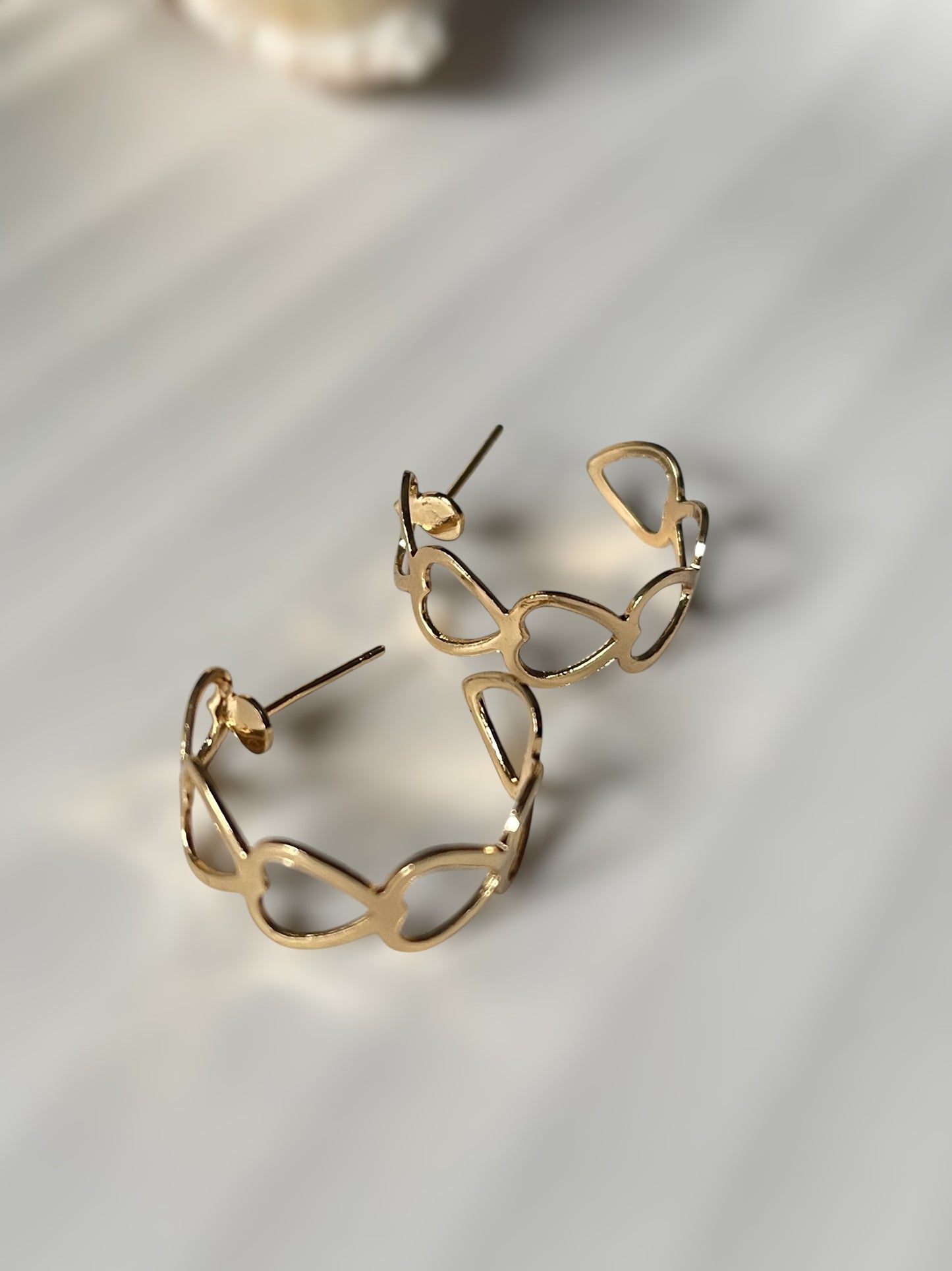 Plumes Pair of 3 earrings