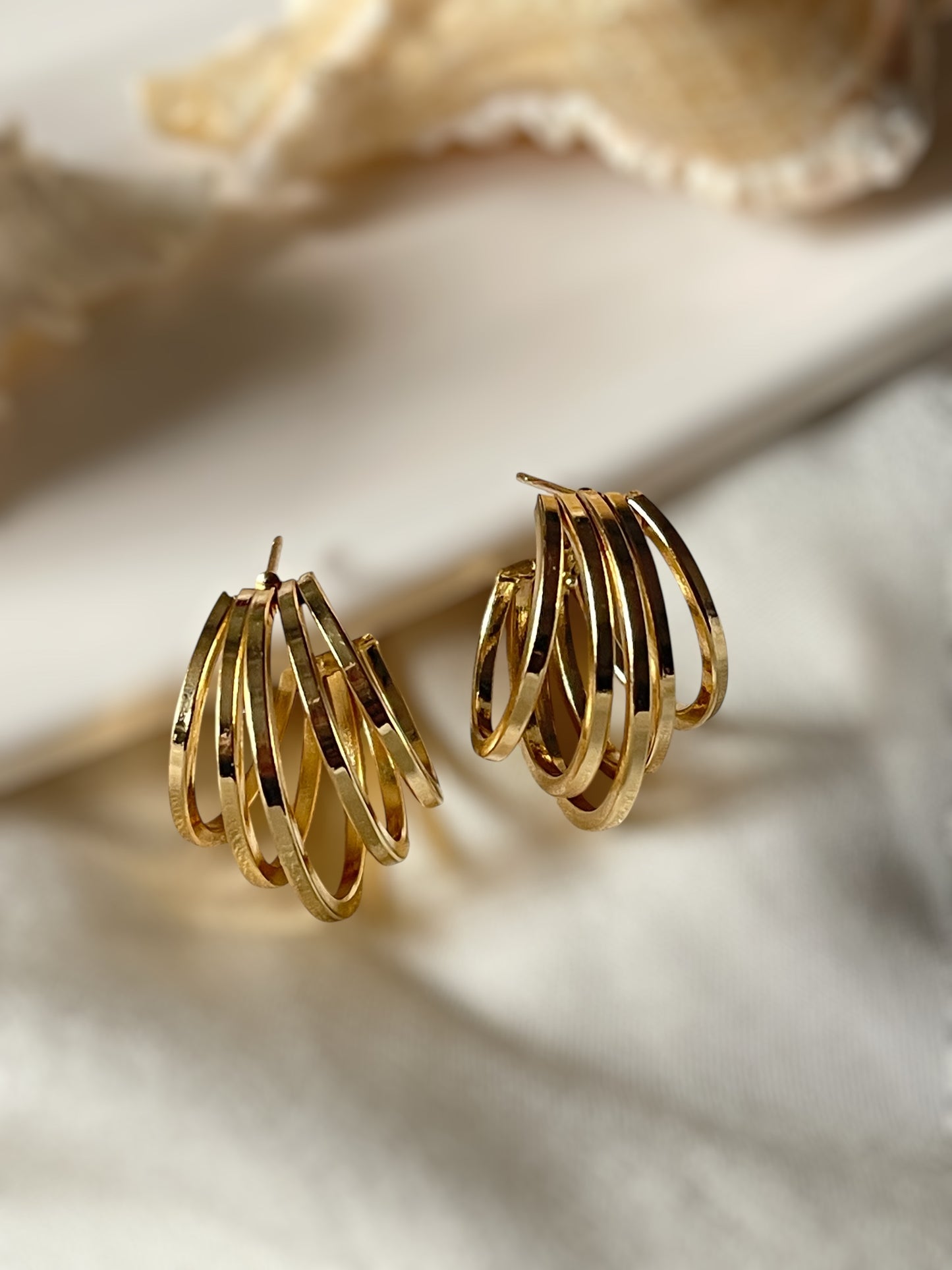 Starlit pair of 3 earrings