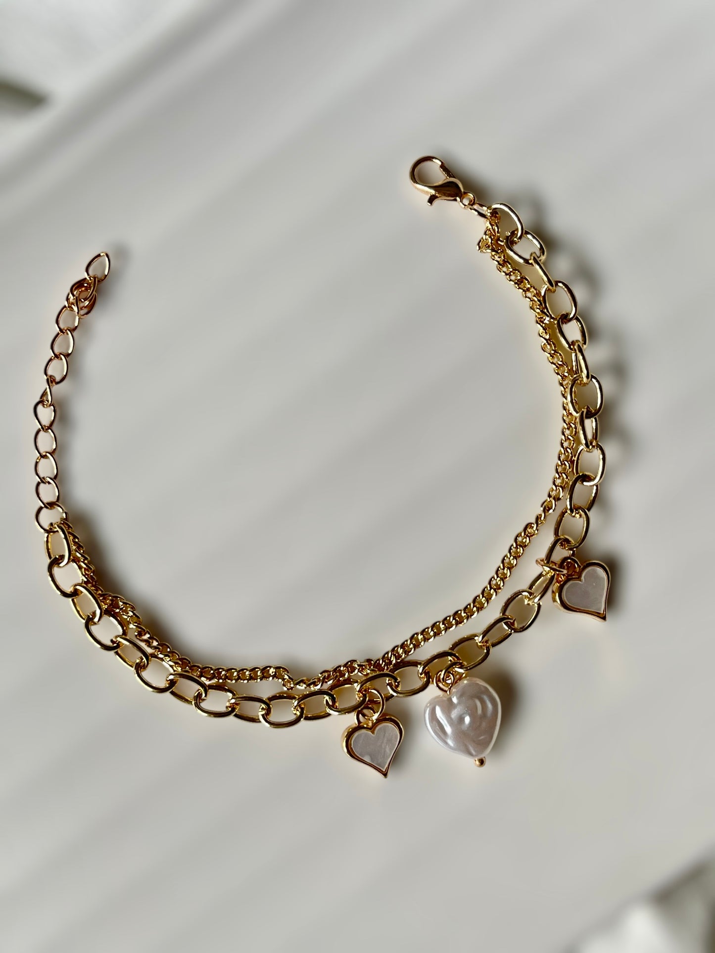 Heart Link Bracelet
