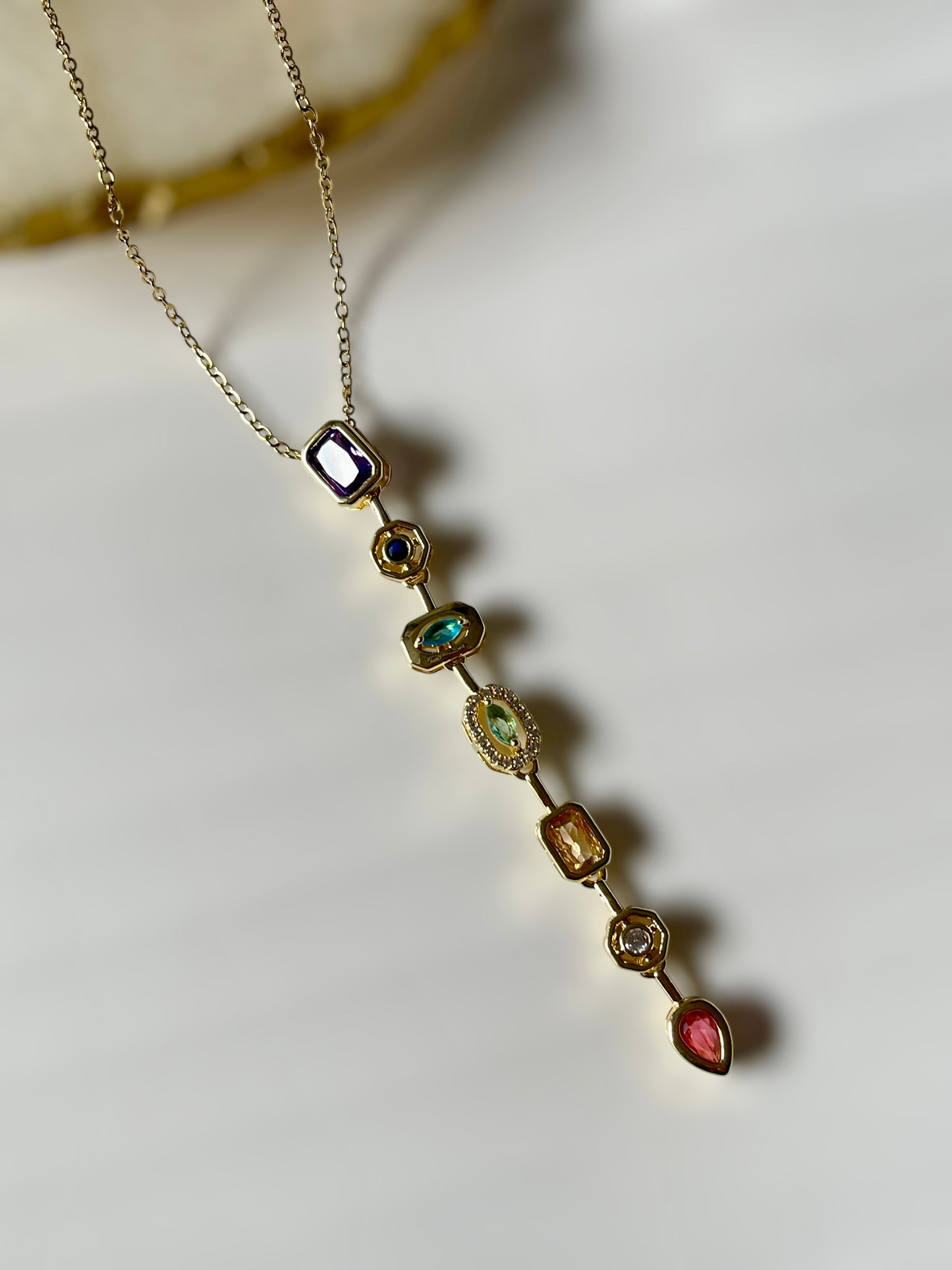 Aquamarine Whisper Necklace