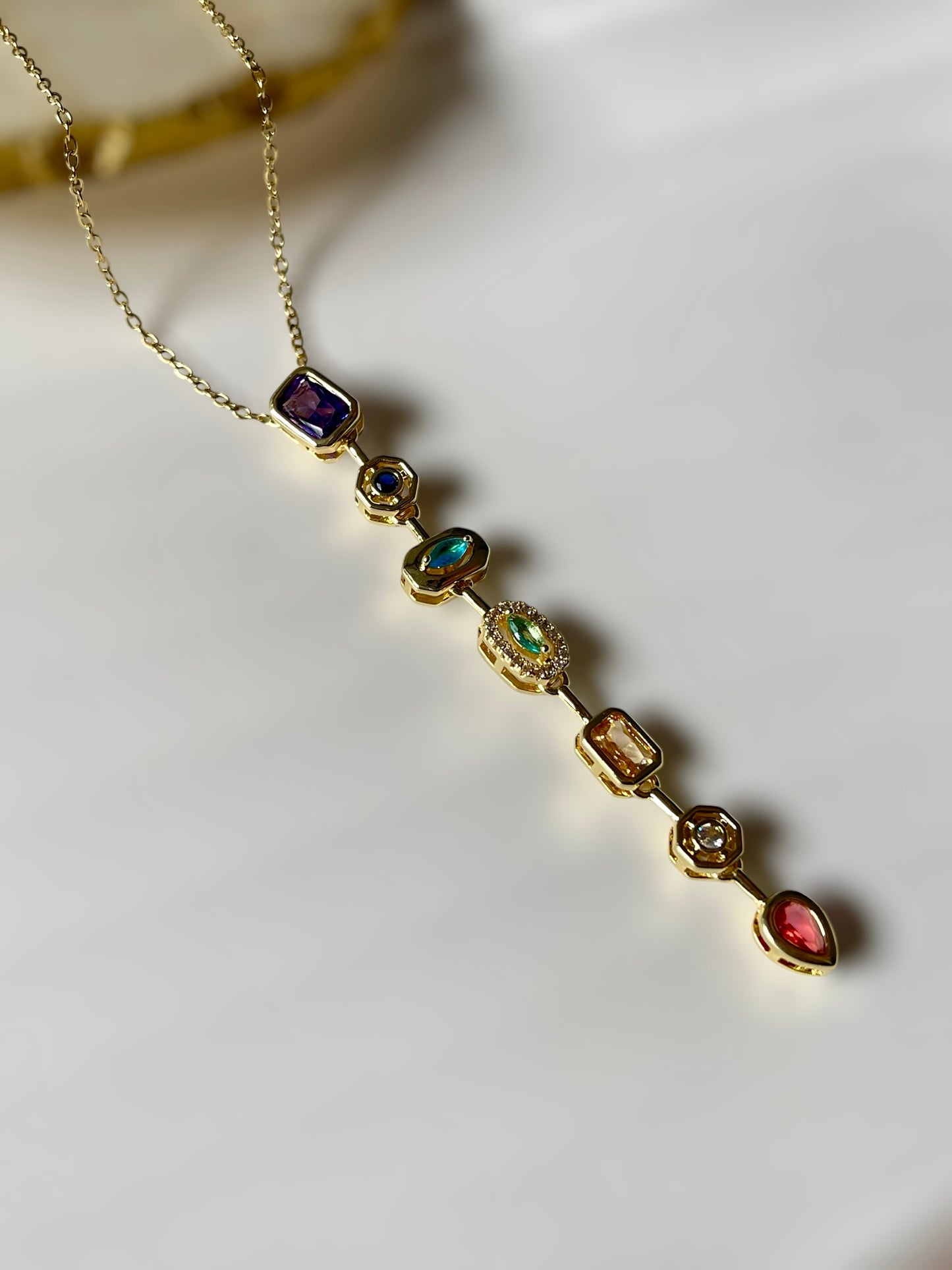 Aquamarine Whisper Necklace