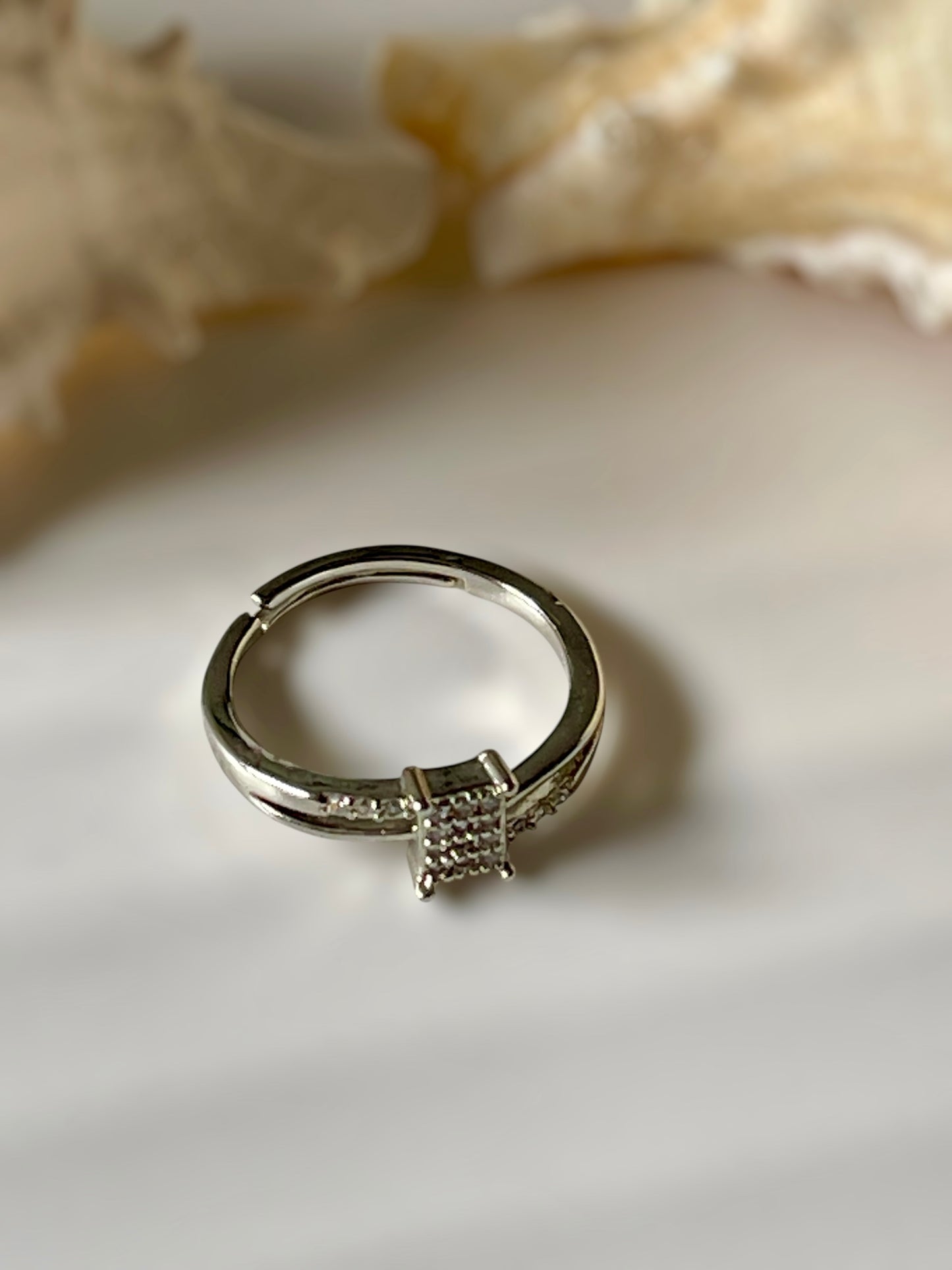 Ivory Twist Ring