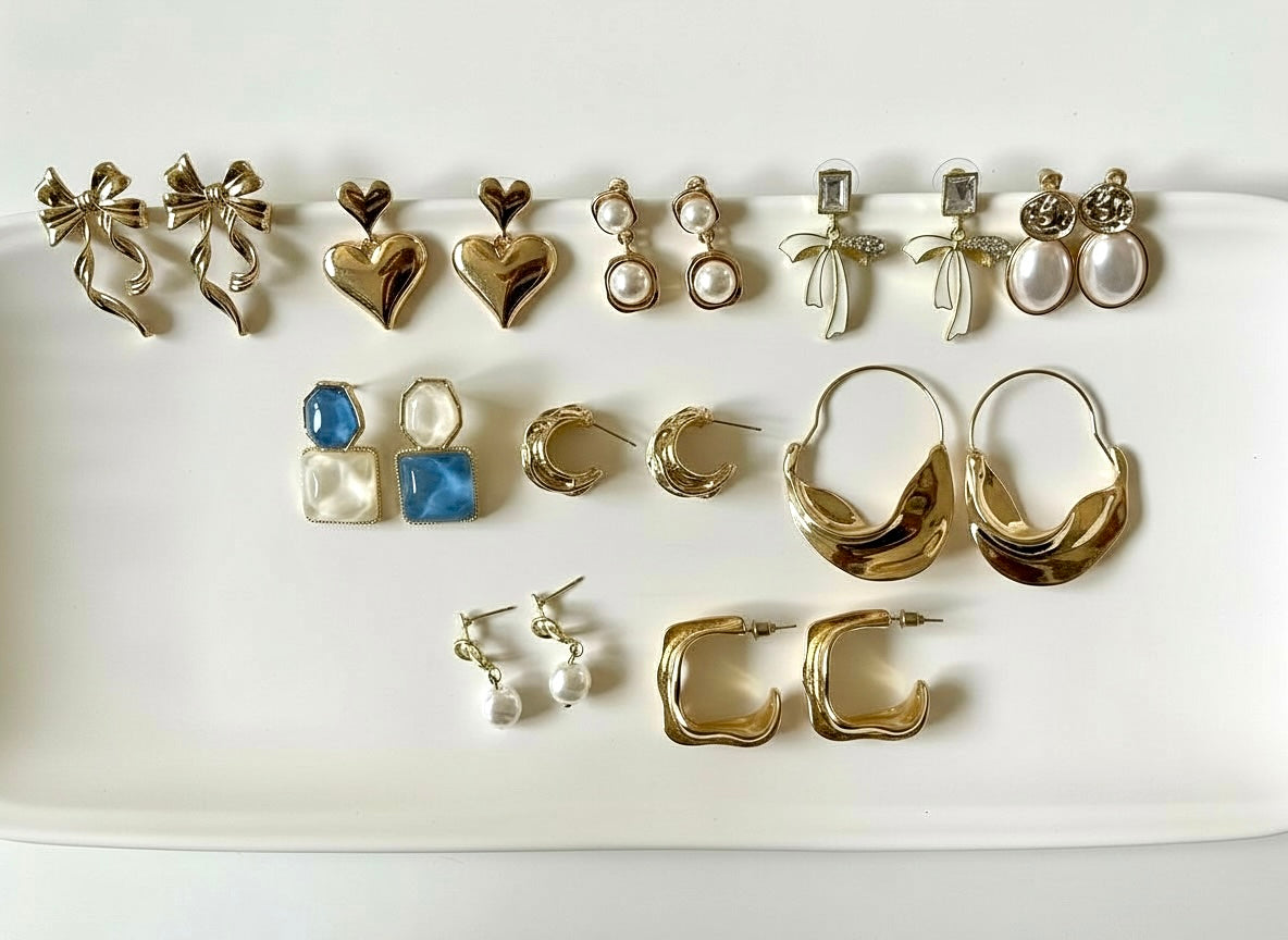 Everyday Glow Hamper (Pair of 10 statement earrings)